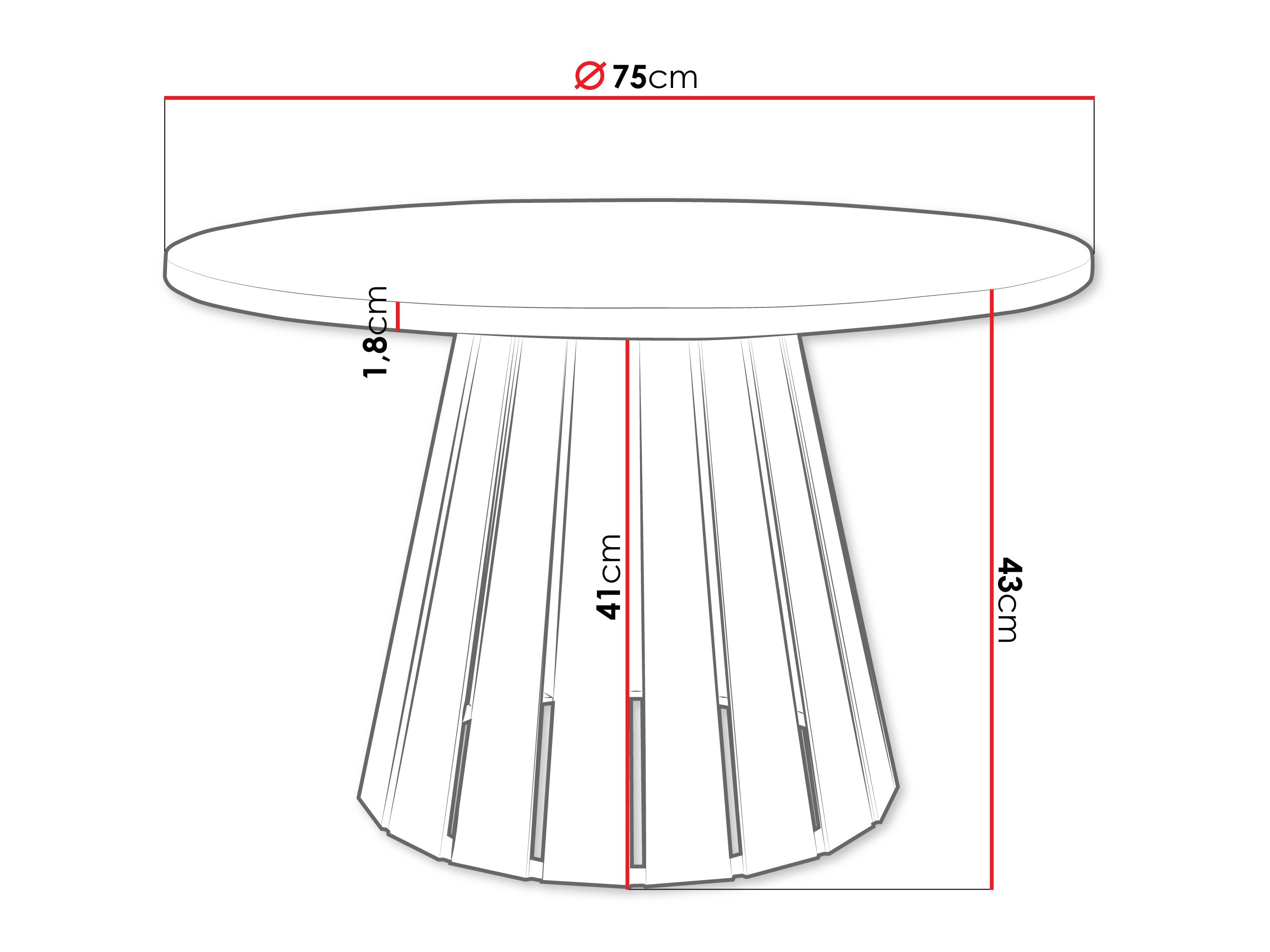 Salontafel Oswego 134 (Kasjmier)
