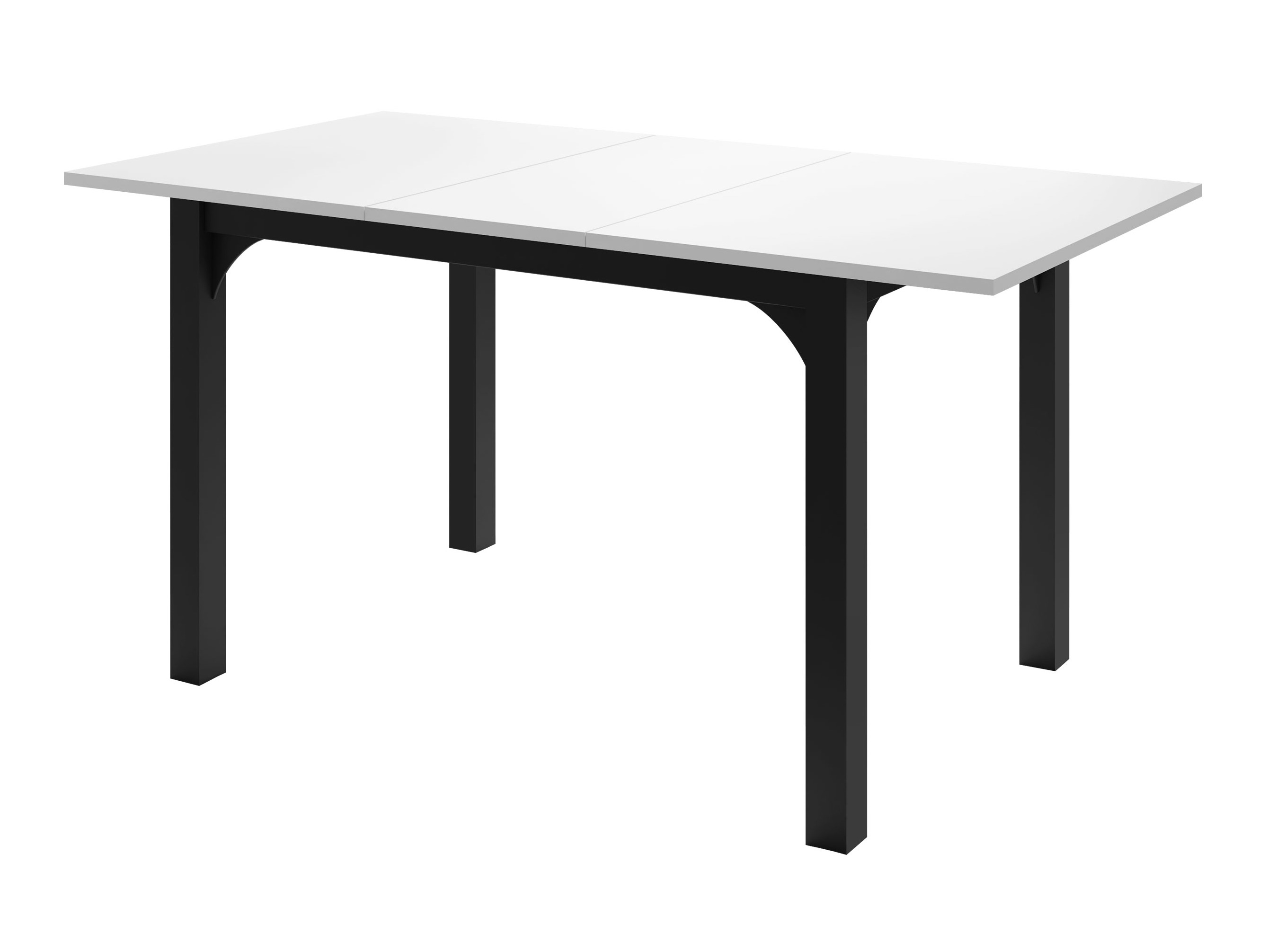 Tafel Oswego 135 (Ambachtelijke gouden eik + Zwart)