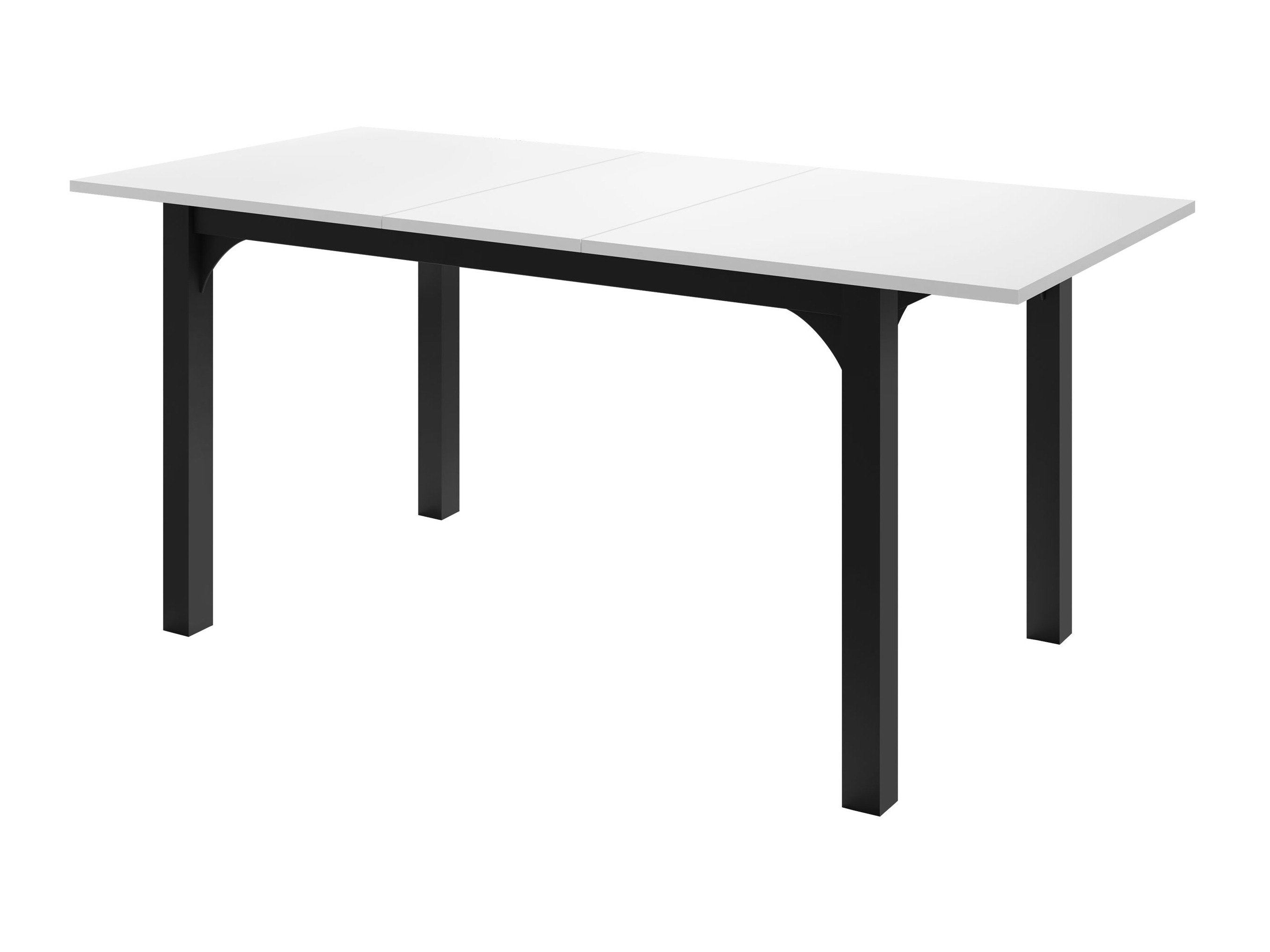 Tafel Oswego 136 (Ambachtelijke gouden eik + Zwart)