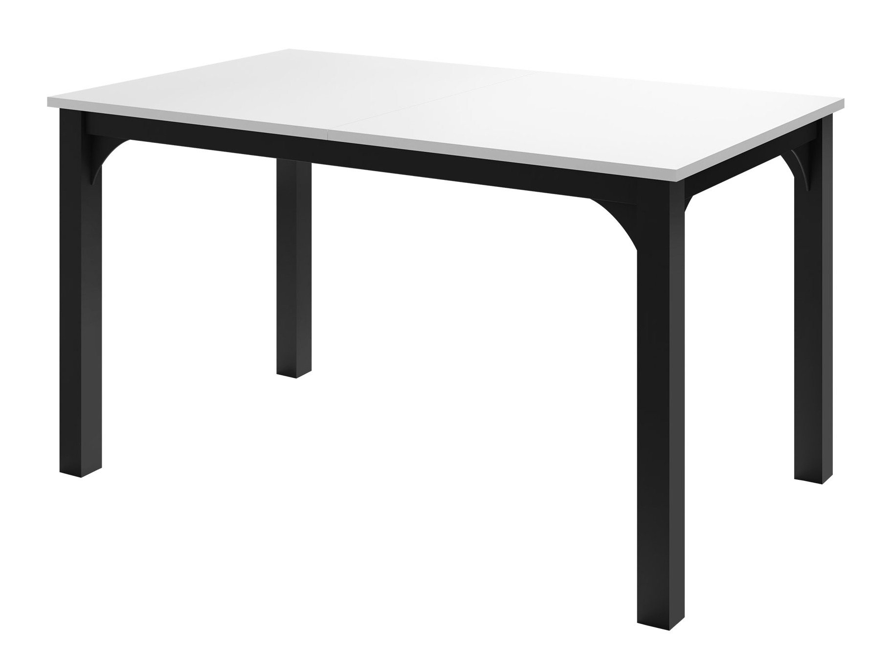 Tafel Oswego 136 (Wit + Zwart)