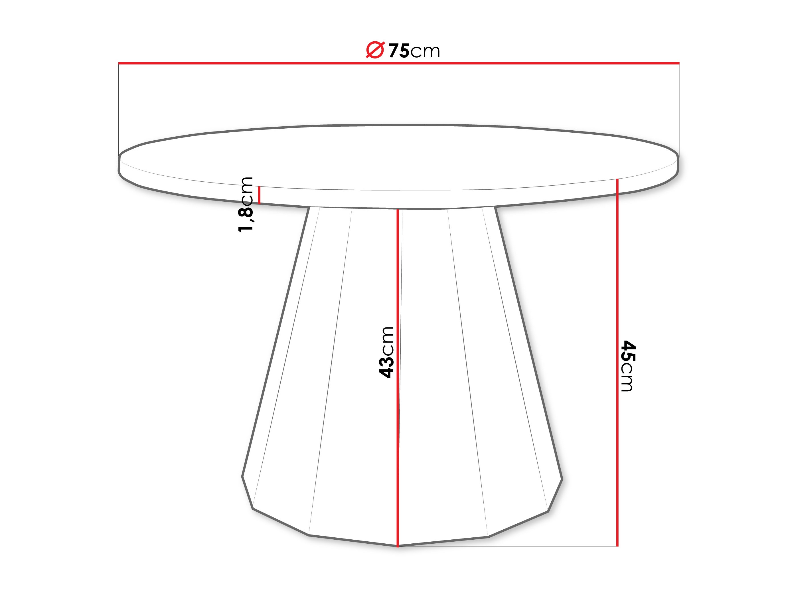Salontafel Oswego 139 (Zwart + Grijs)