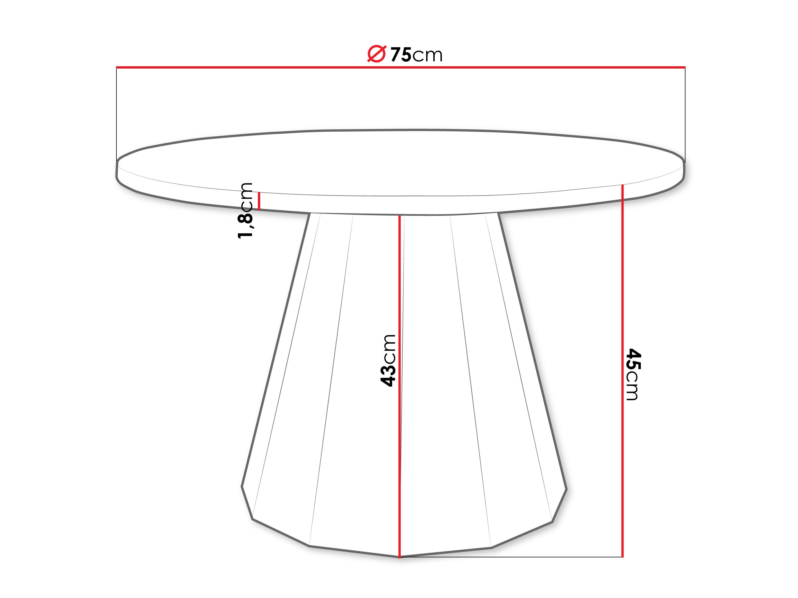 Salontafel Oswego 139 (Zwart + Zwart marmer)