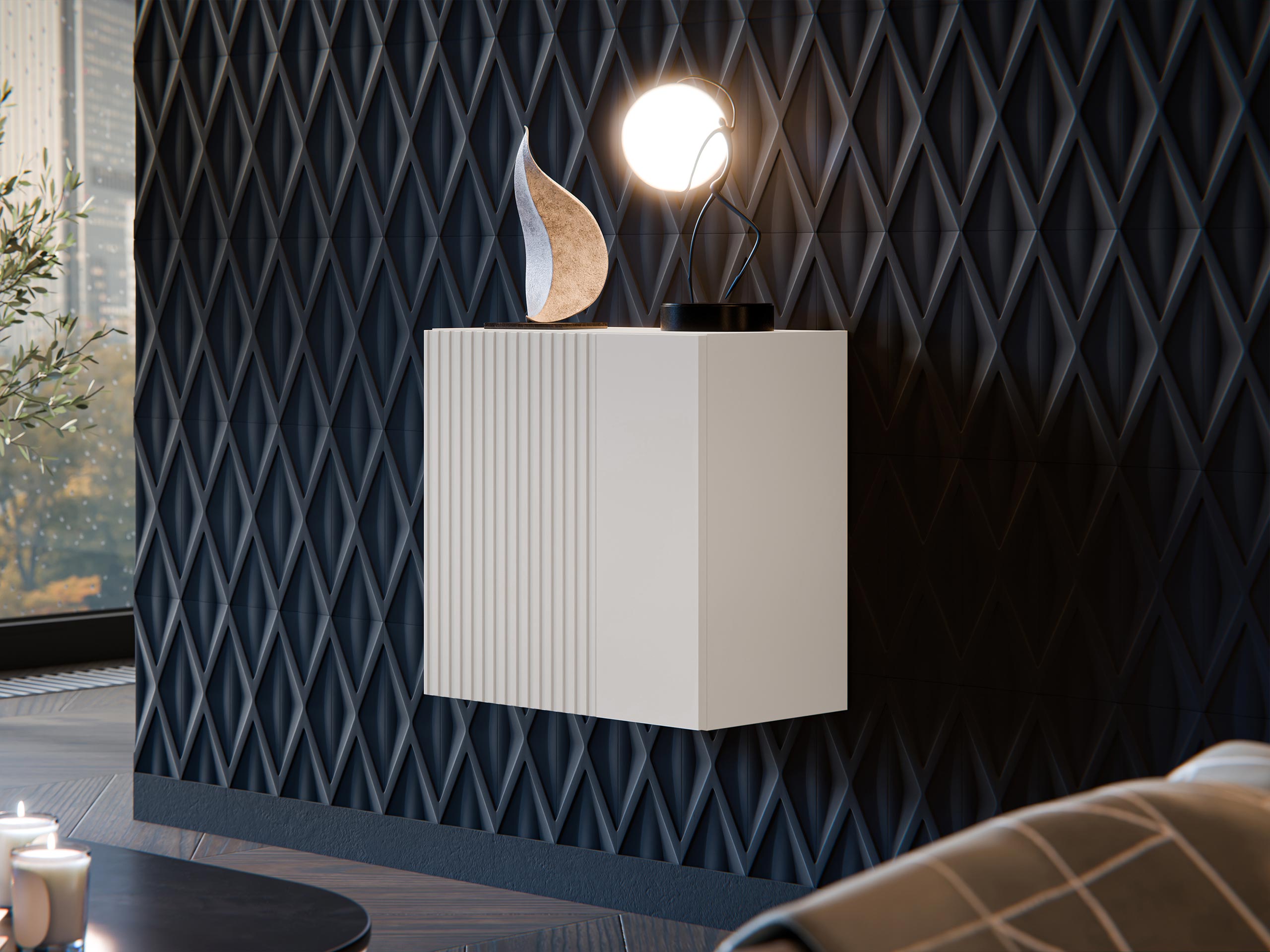 Wandkast Calveru 104 (Kasjmier)