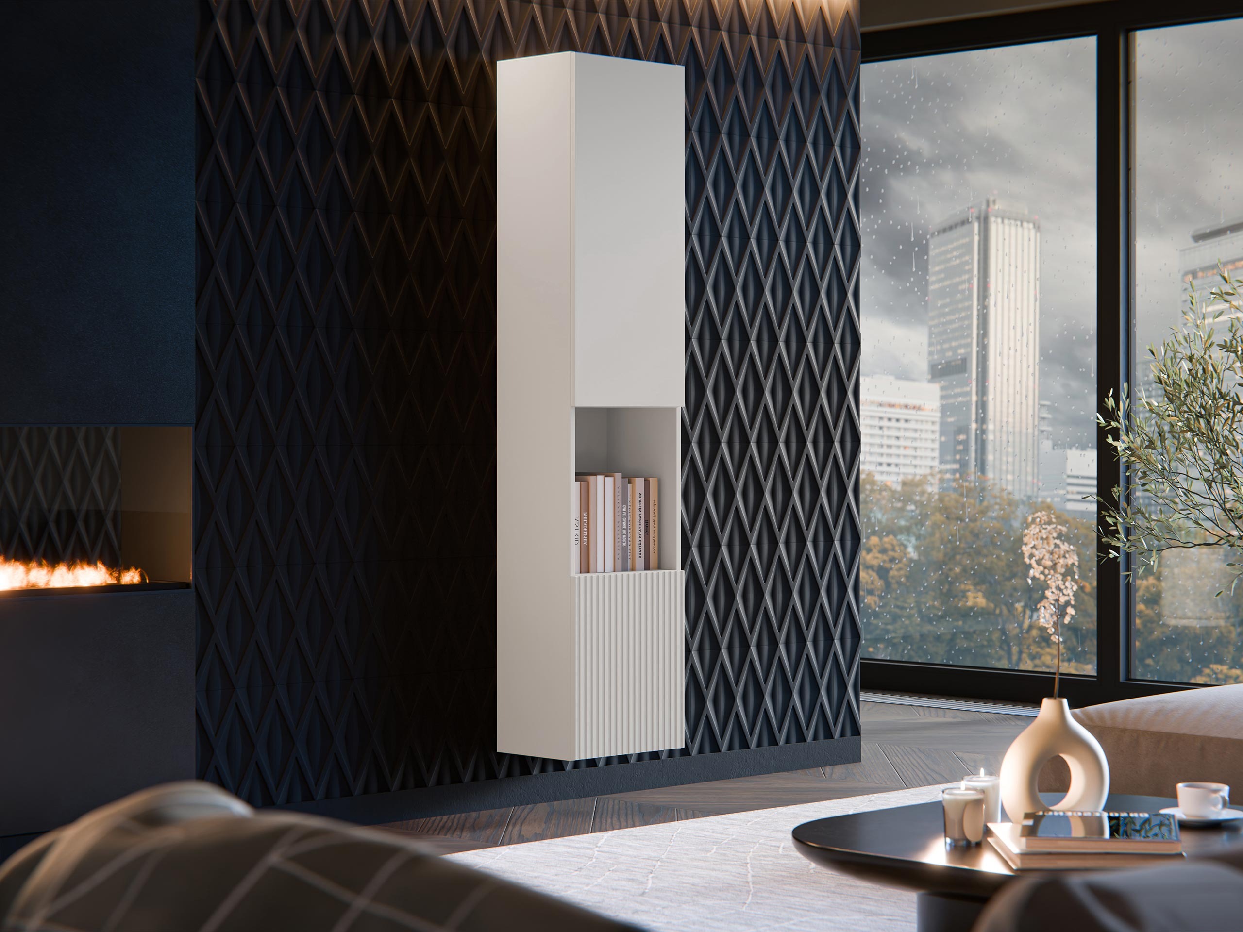 Wandplank Calveru 102 (Kasjmier)