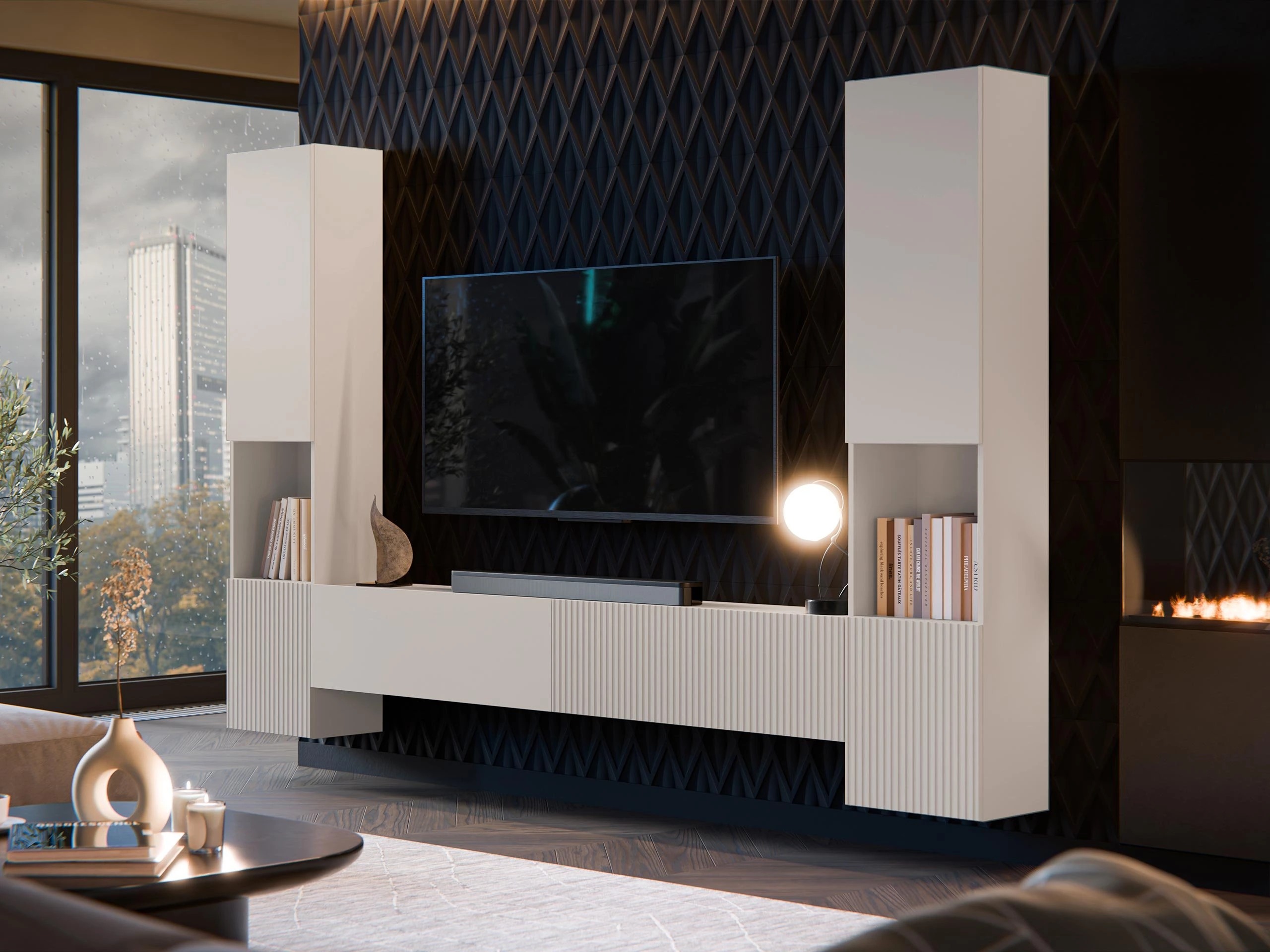 Wandplank Calveru 102 (Kasjmier)