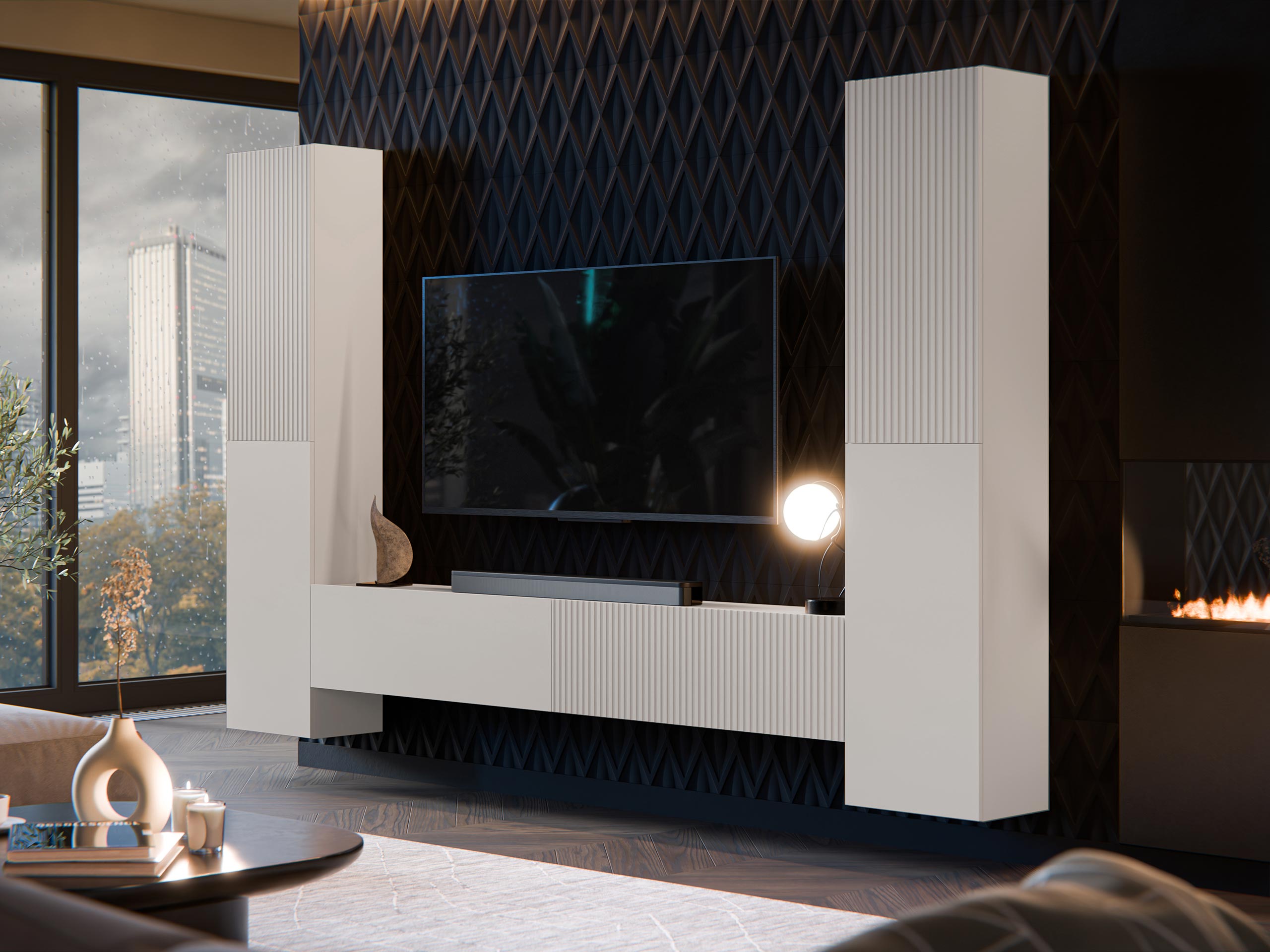 Woonkamerset Calveru 106 (Kasjmier)