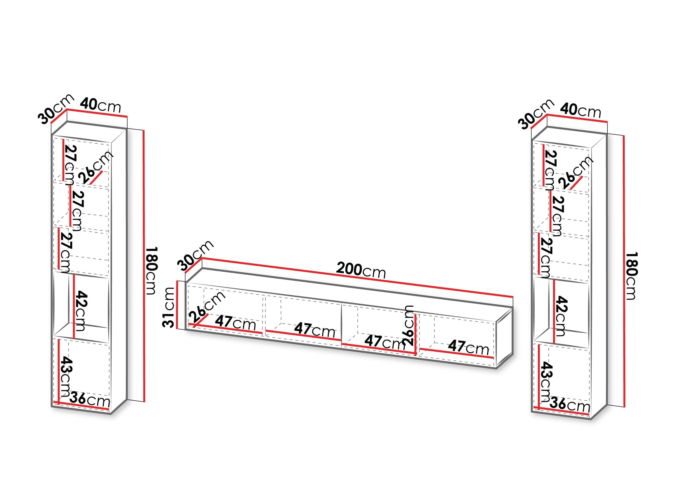 Woonkamerset Species III (Kasjmier)