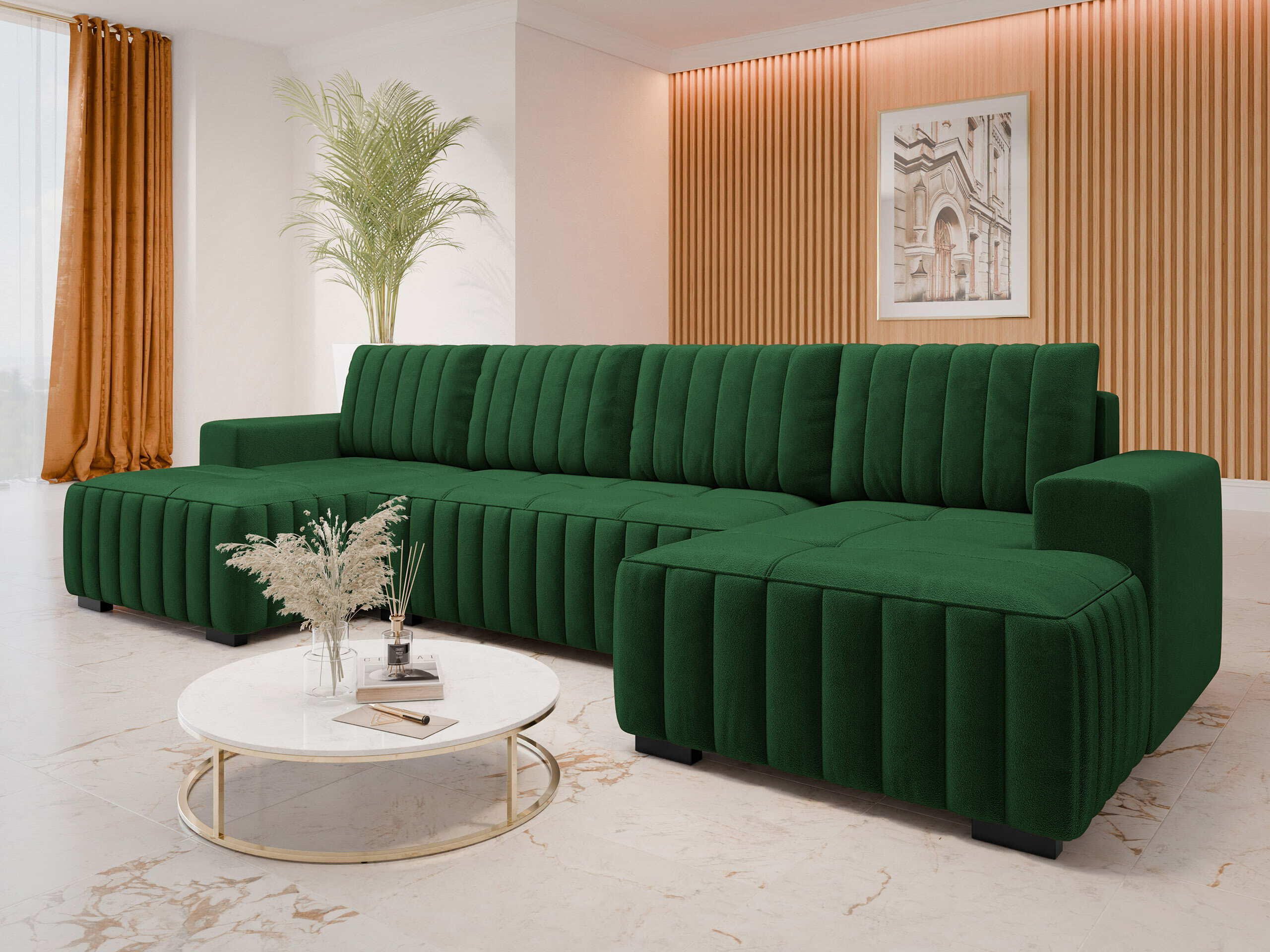 Hoekbank Columbus 232 (Manila 35)