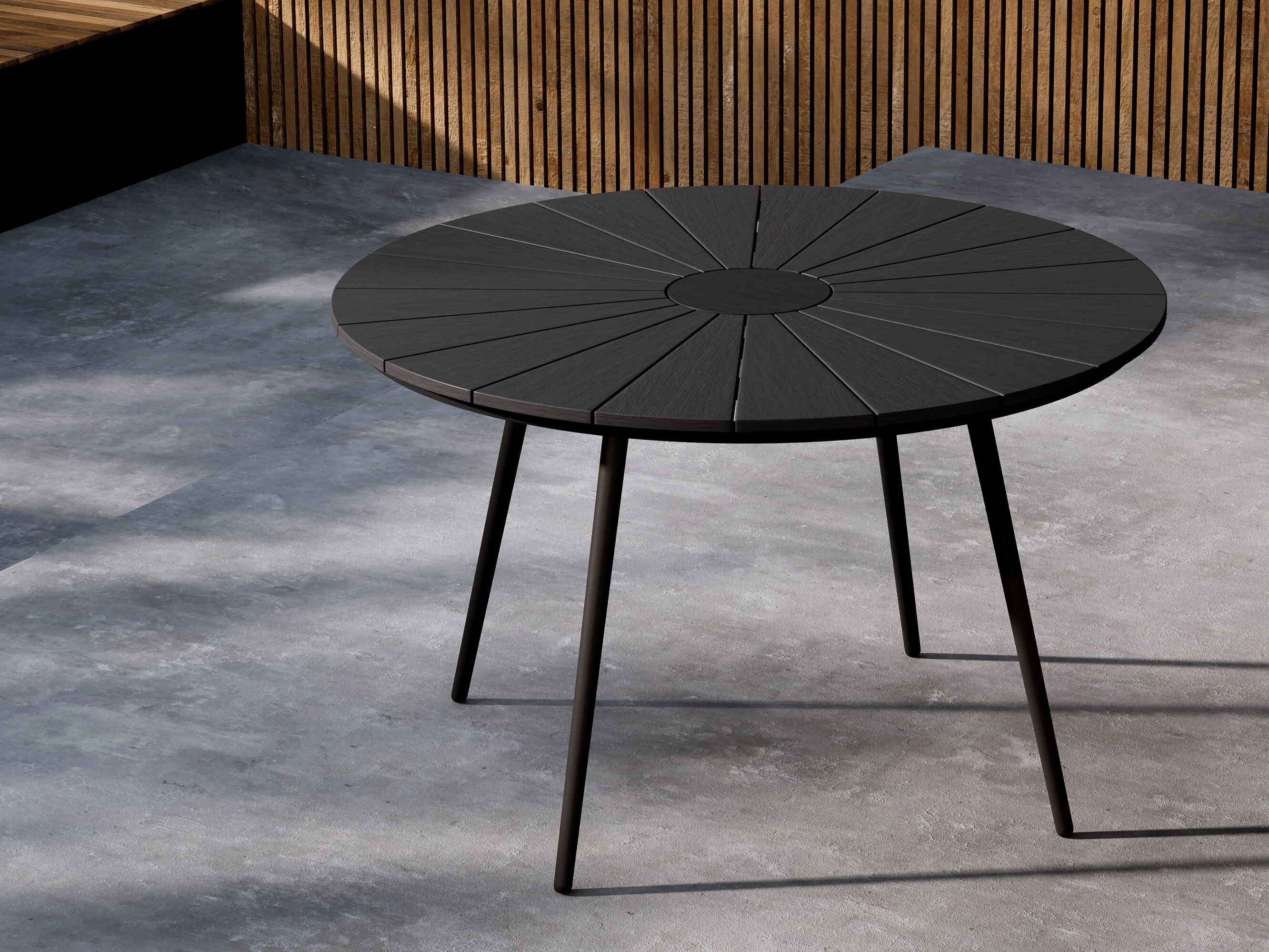 Outdoor tafel Dallas 4858 (Zwart)