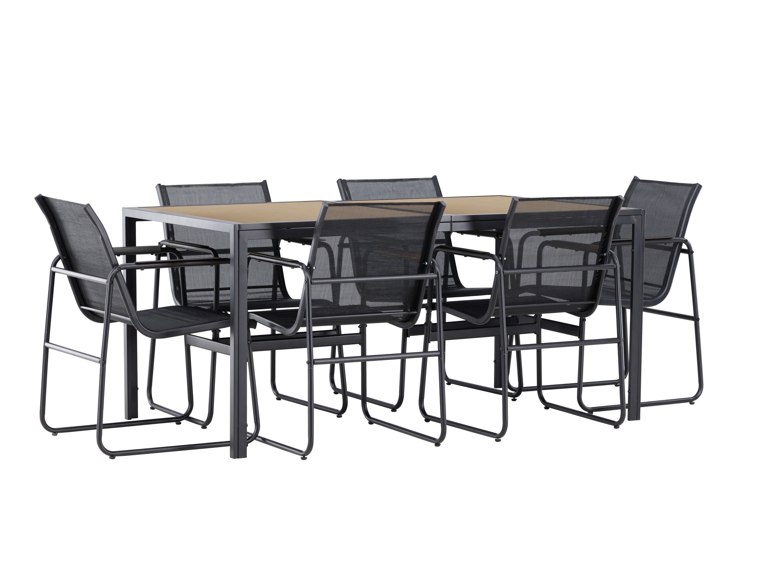 Tafel en stoelen set Dallas 4857