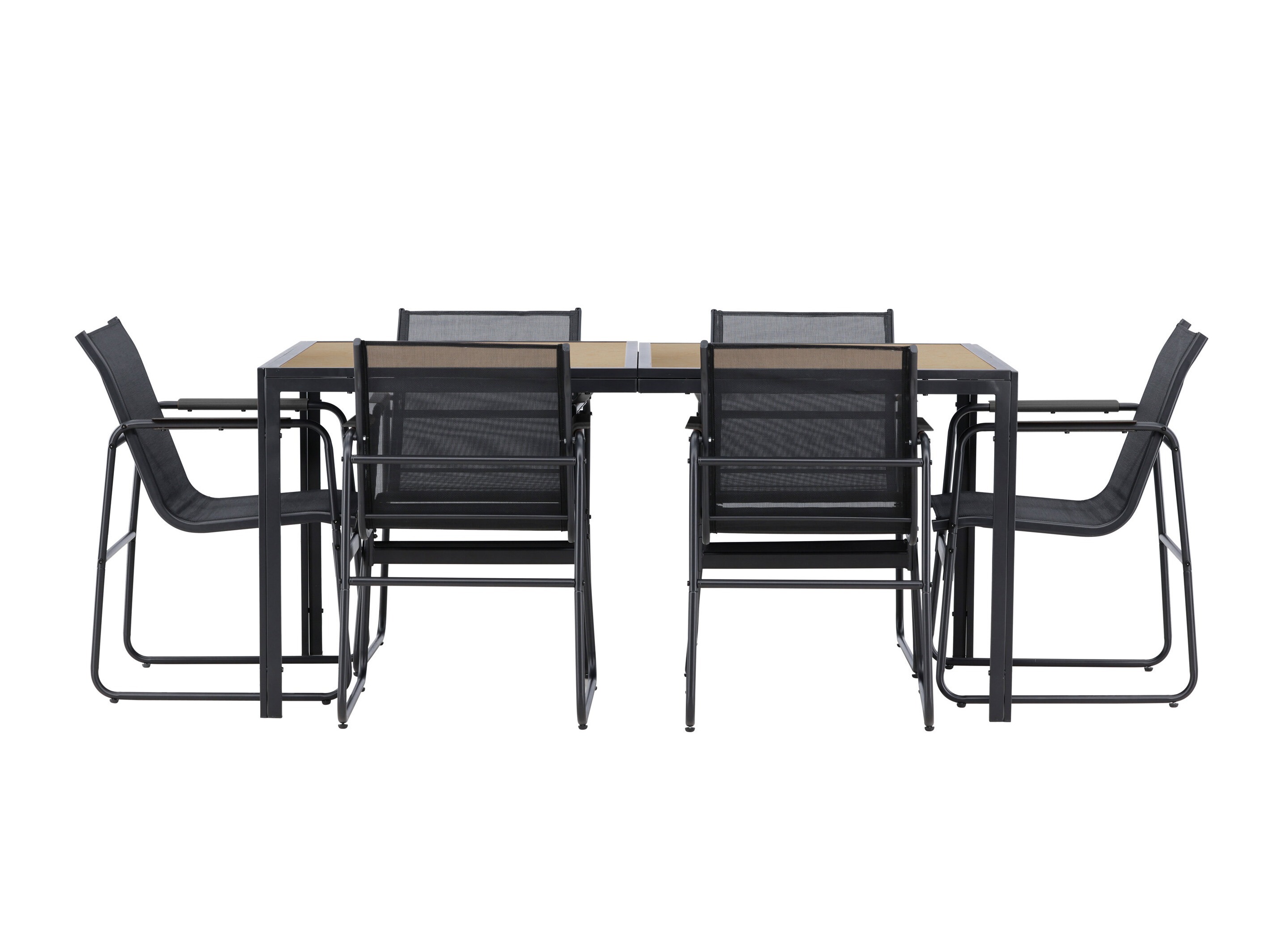 Tafel en stoelen set Dallas 4857