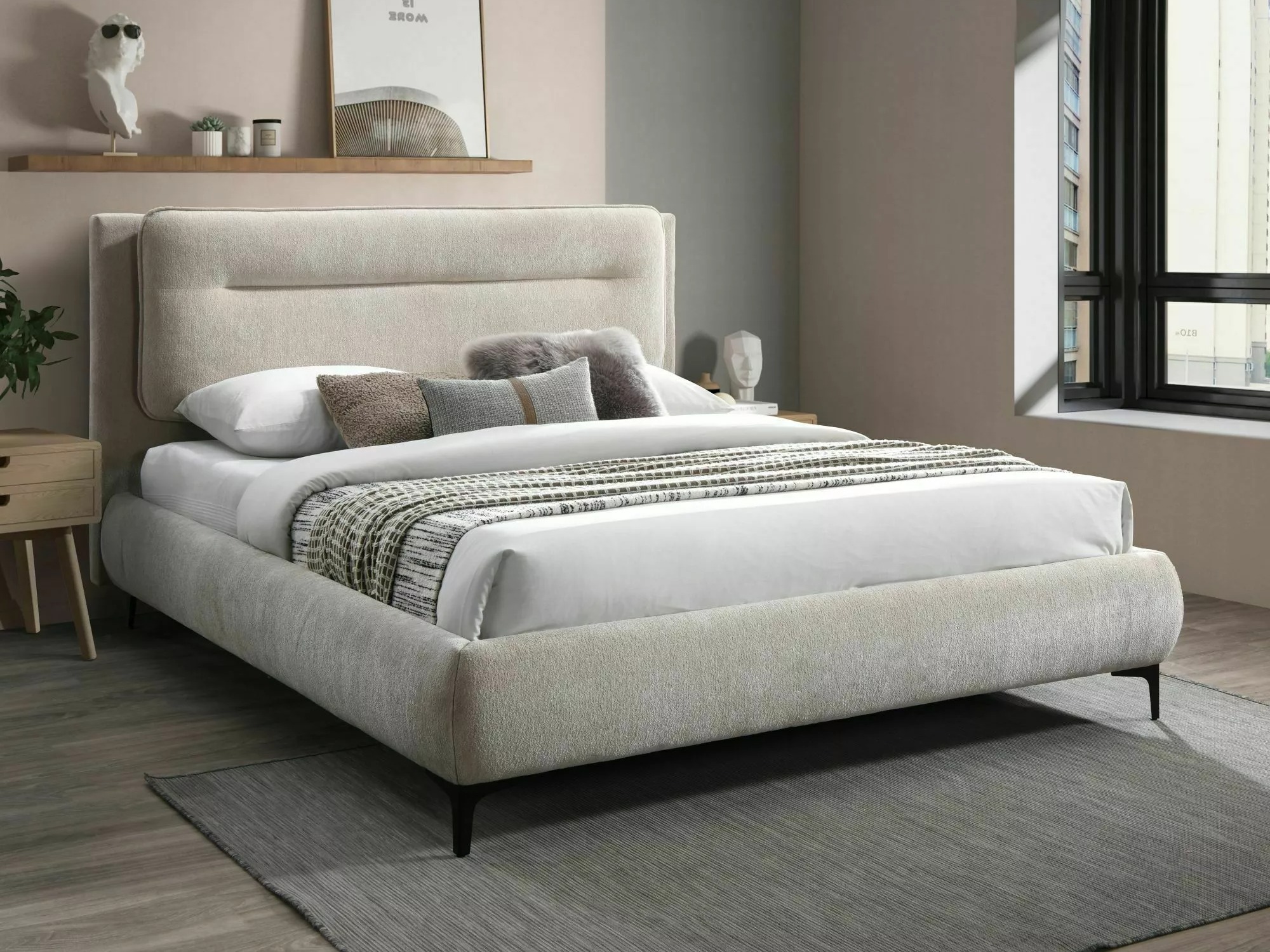 Bed Detroit 786 (Licht beige)