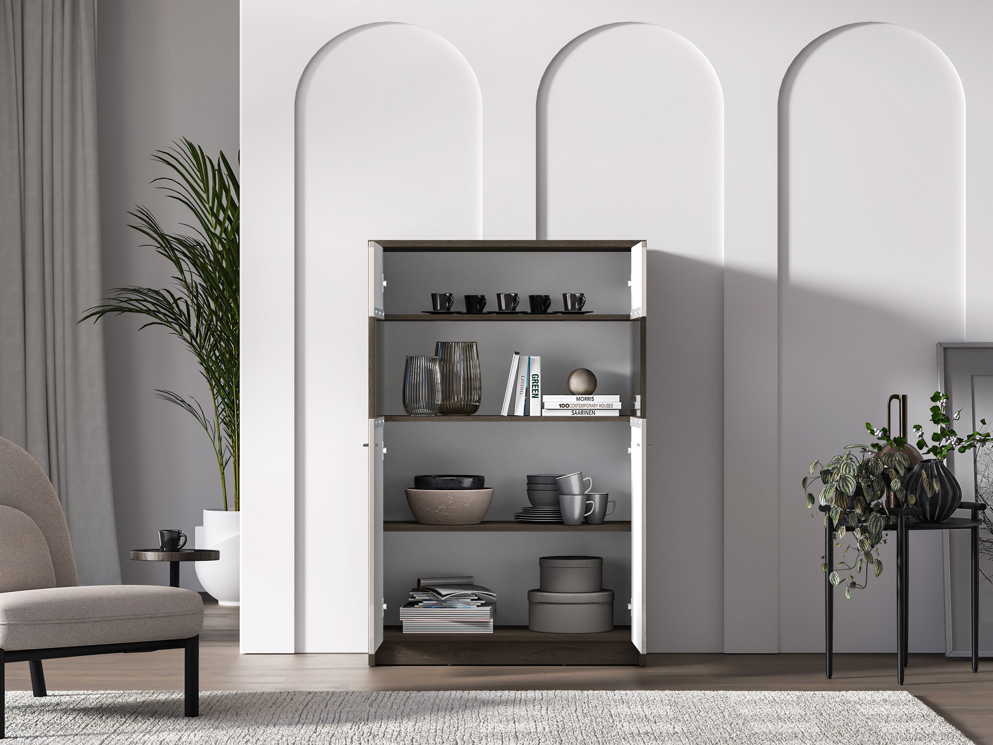 Boekenkast Avibale 102