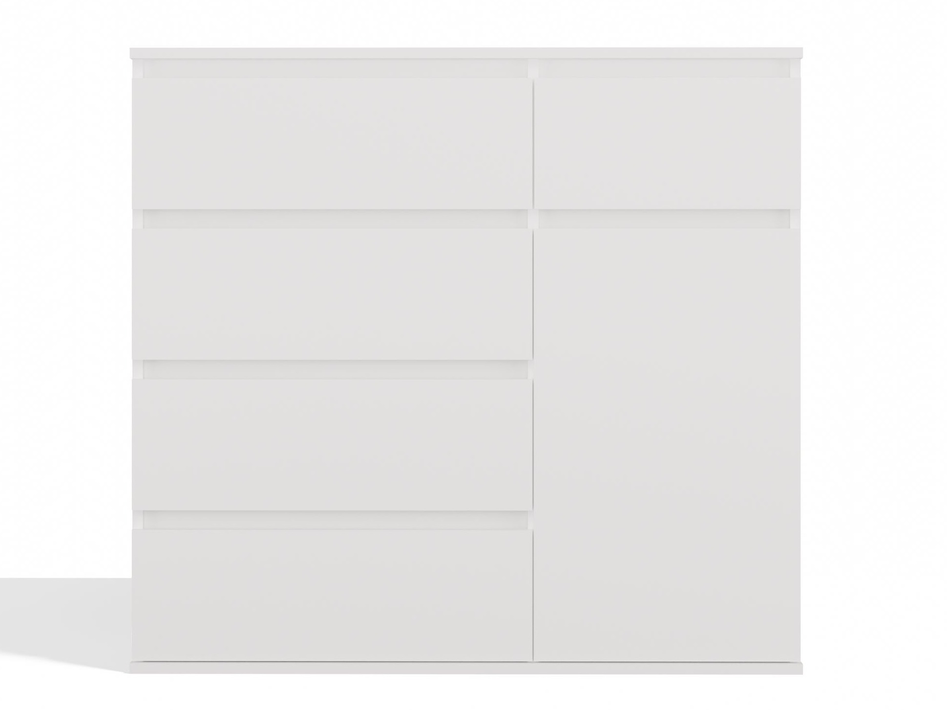 Ladekast Elbvelu 136 (Wit)