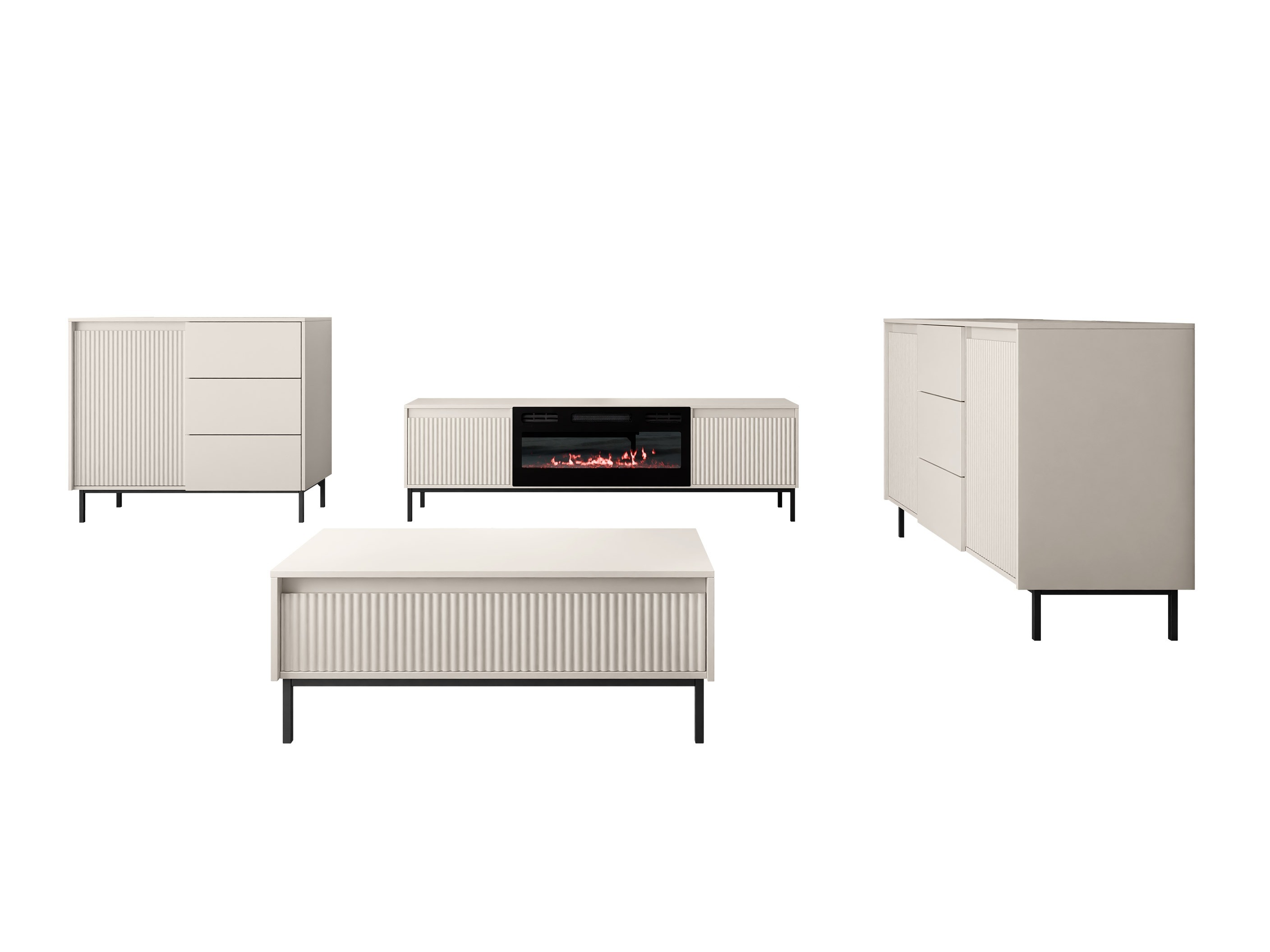 Woonkamerset Comfivo Delruva 109 (Kasjmier)