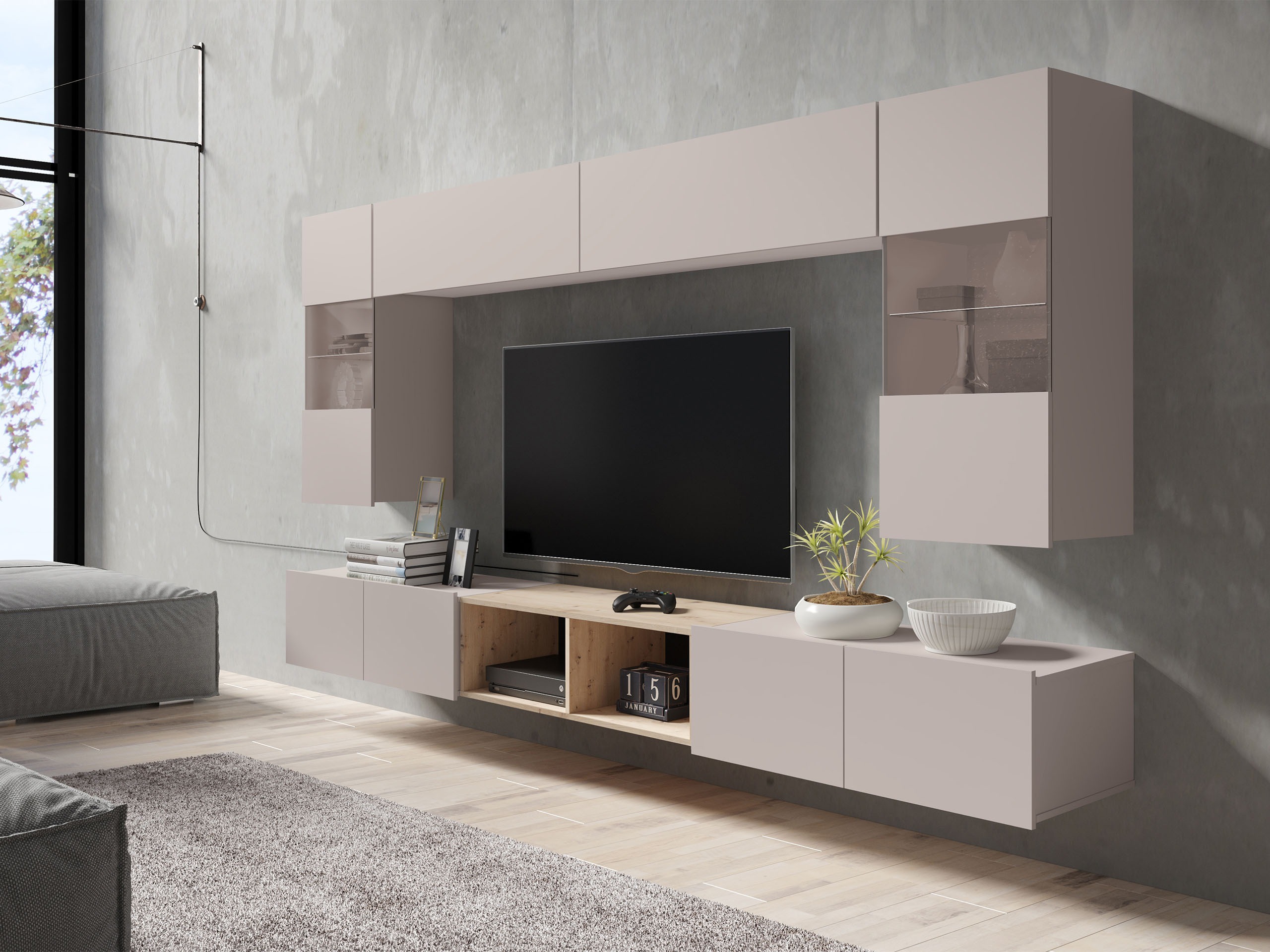 Wandkast Tivdalu 102 (Kasjmier)