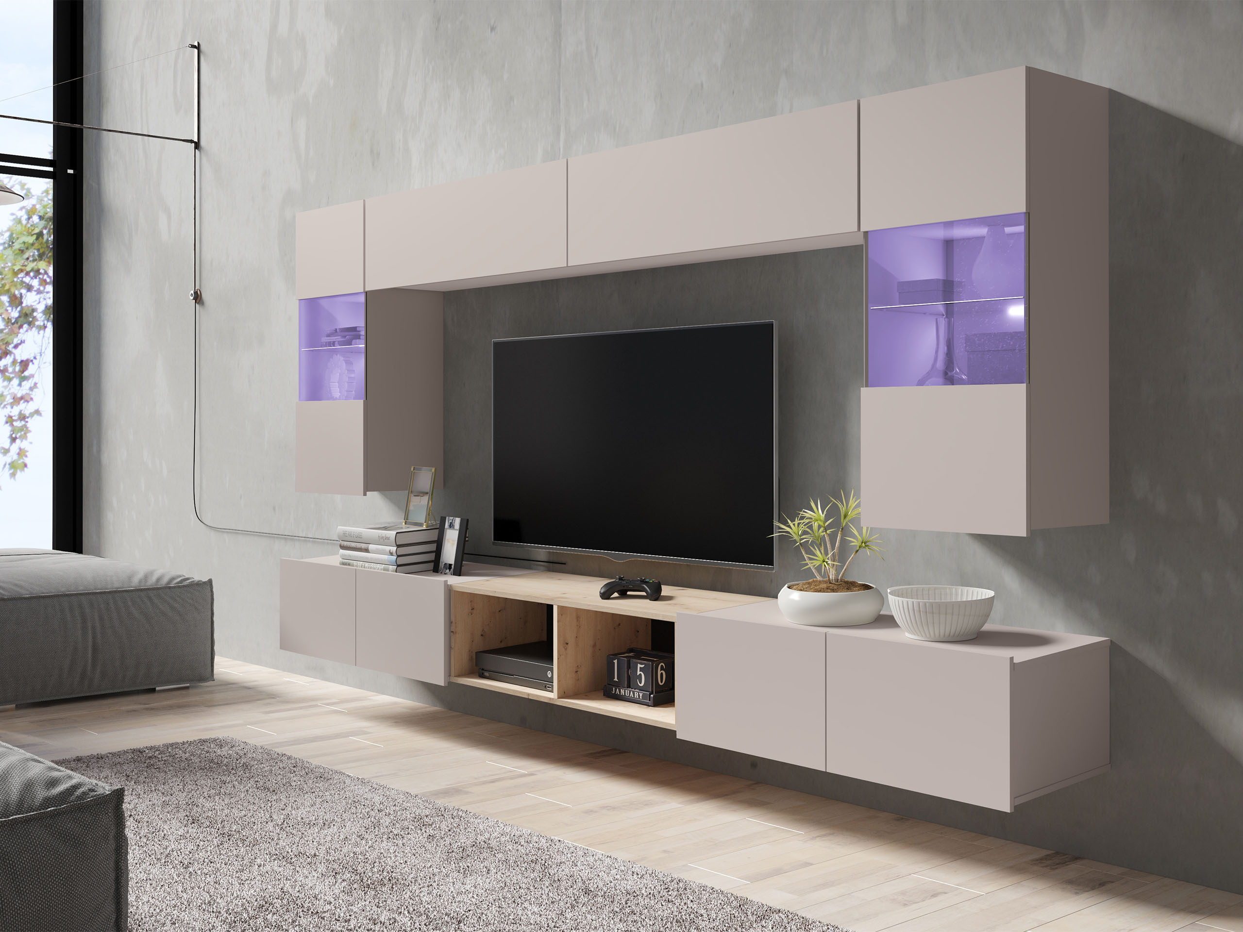 Wandkast Tivdalu 102 (Kasjmier)