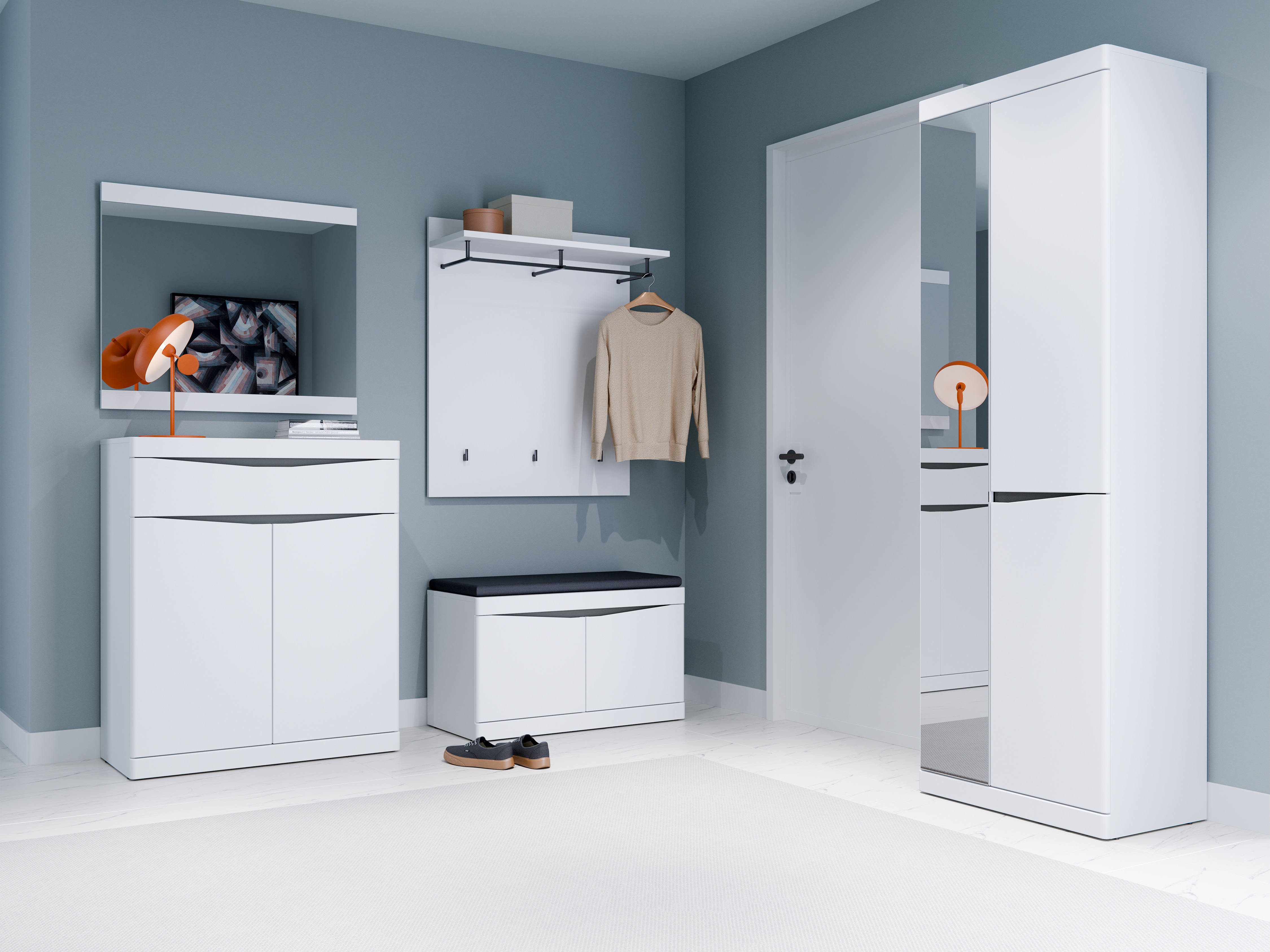 Ladekast Venlori 115 (Wit)