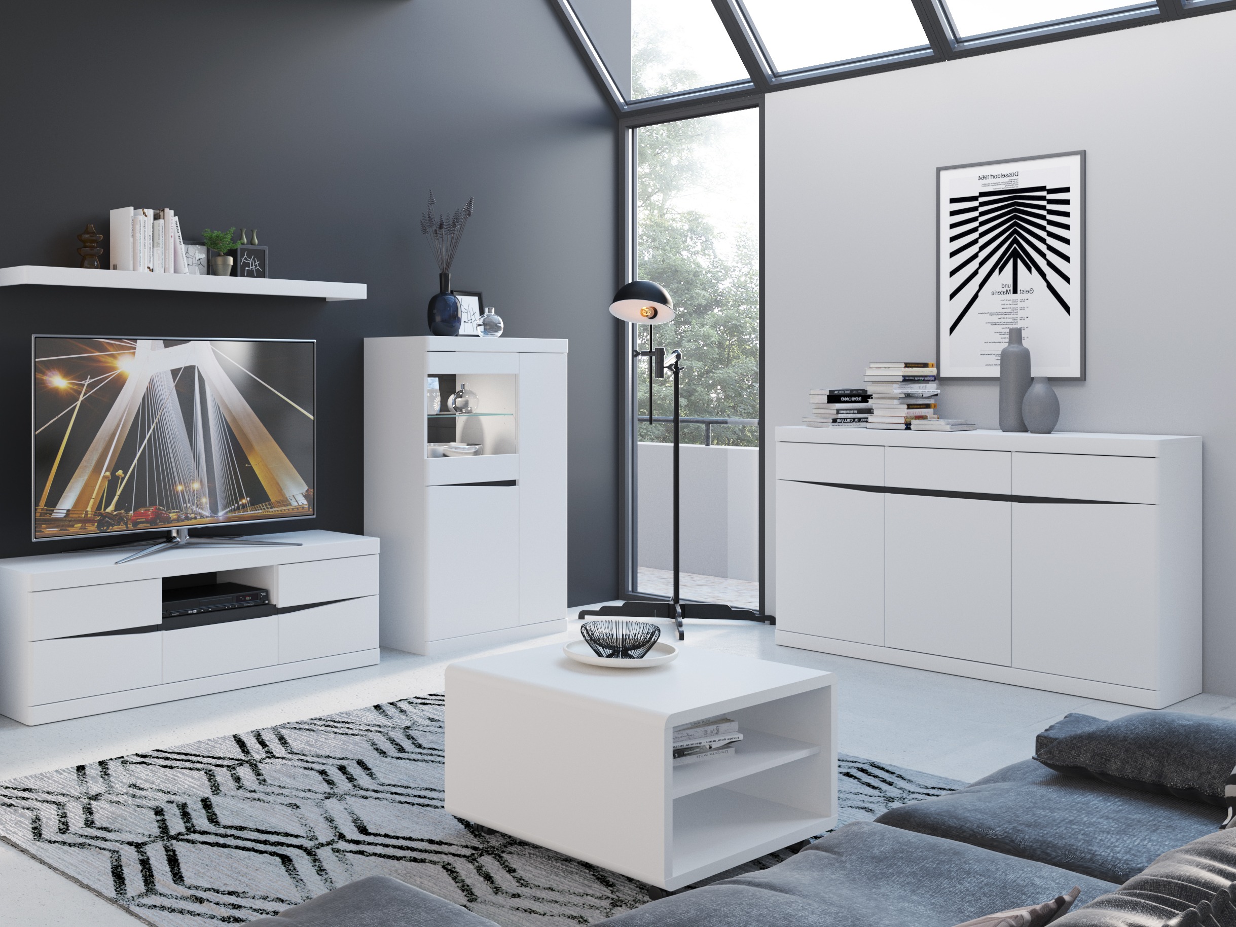 Salontafel Venlori 114 (Wit)