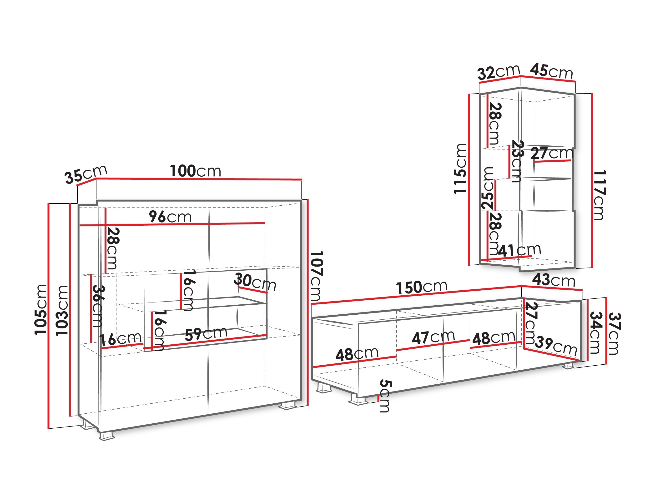 Woonkamerset Tivdalu 111 (Kasjmier)