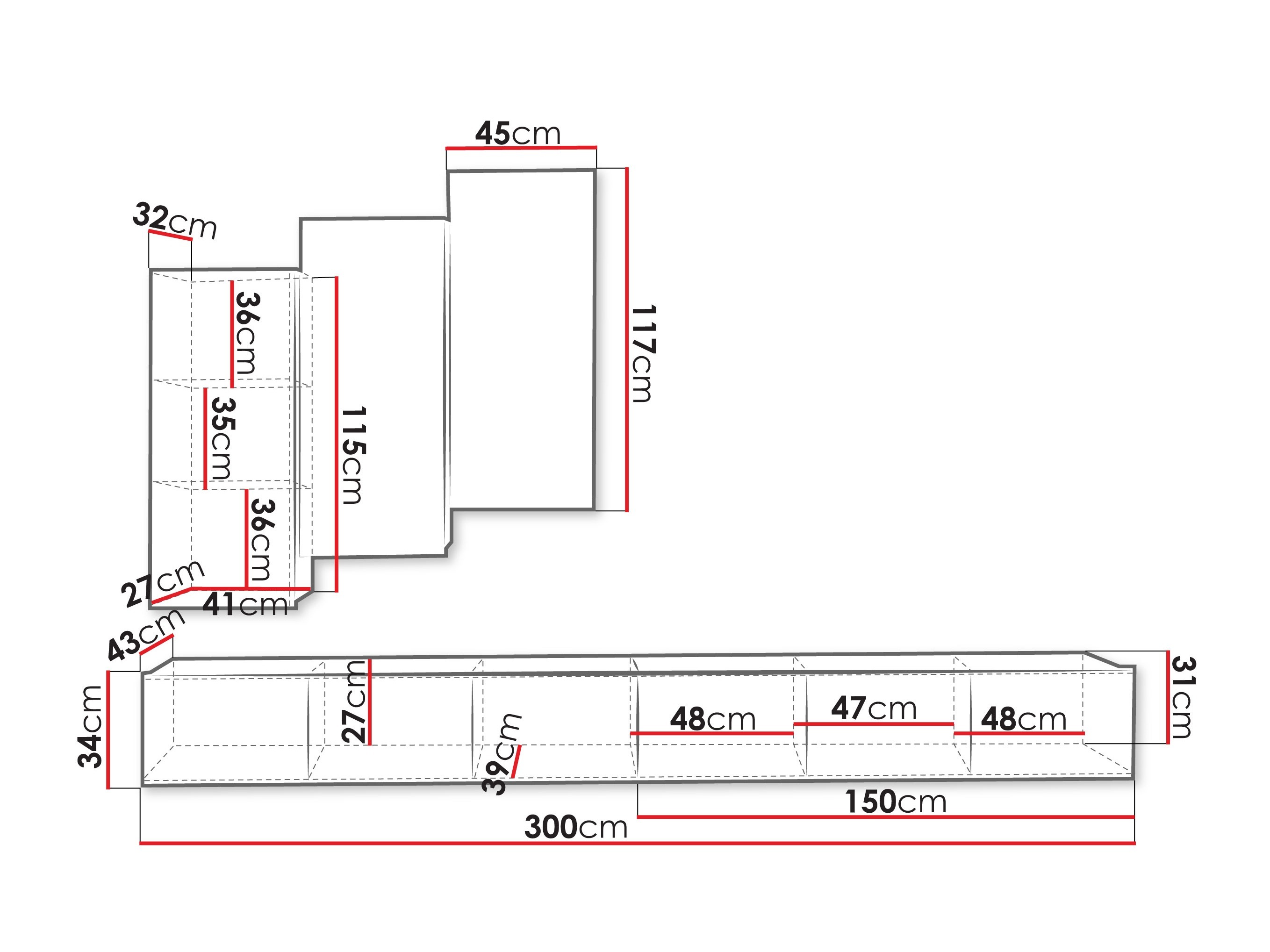 Woonkamerset Tivdalu 131 (Kasjmier)