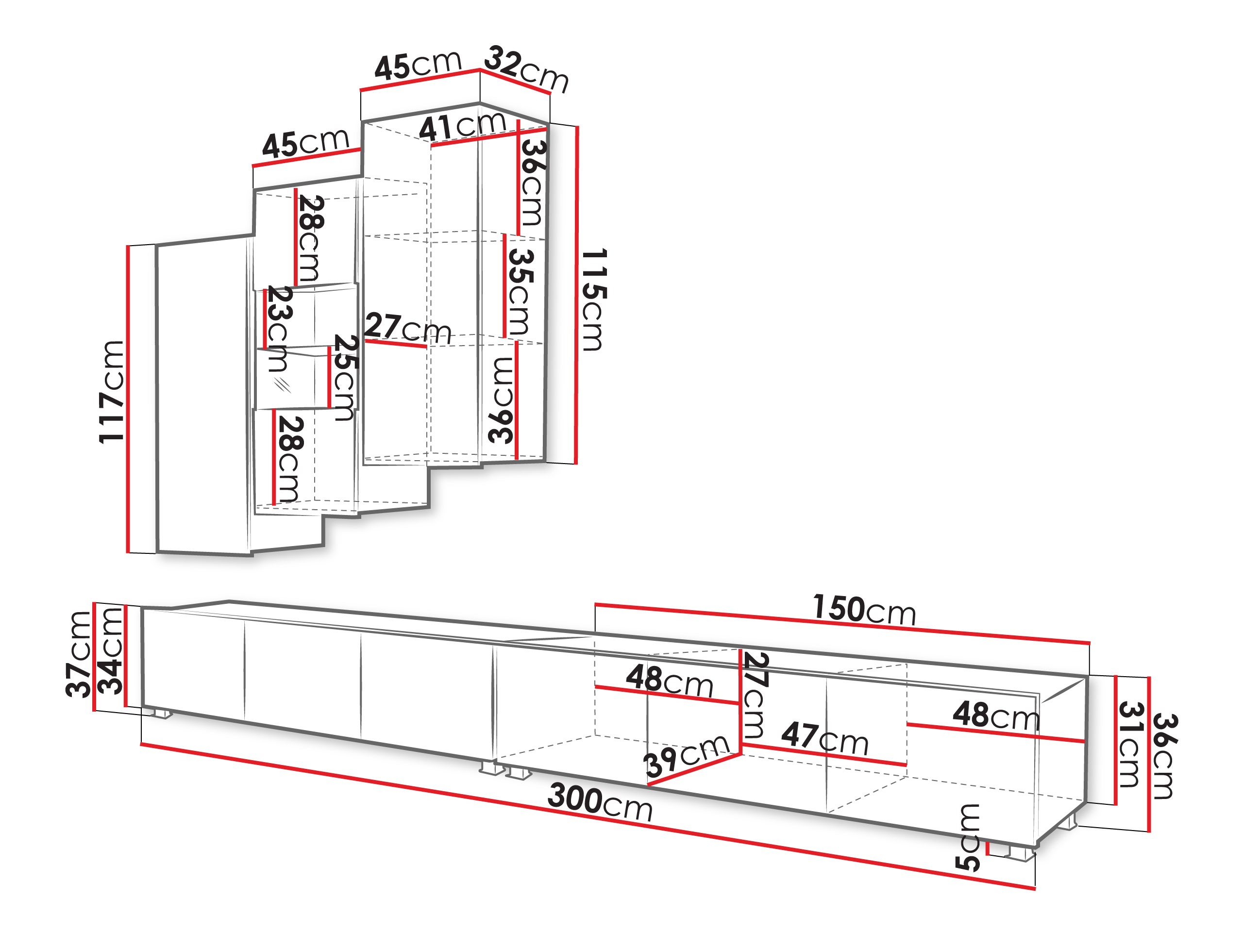 Woonkamerset Tivdalu 133 (Kasjmier)