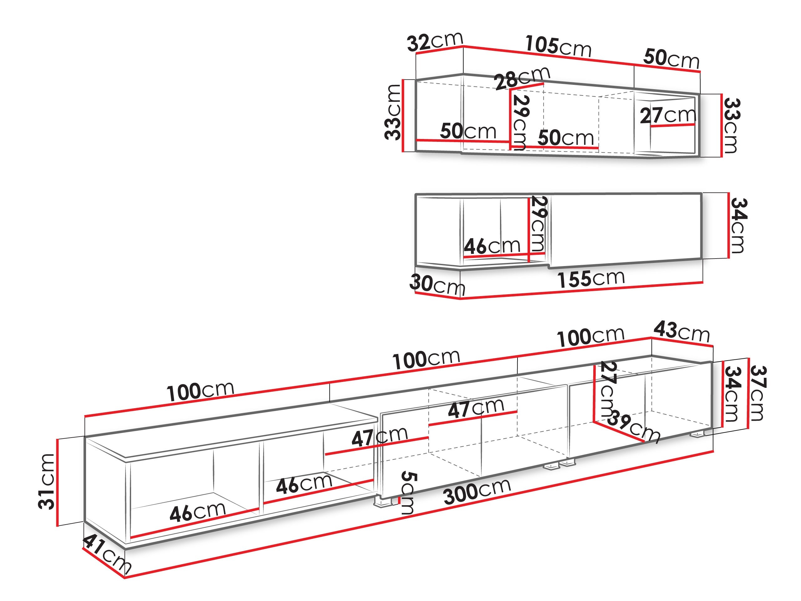 Woonkamerset Tivdalu 145 (Kasjmier)