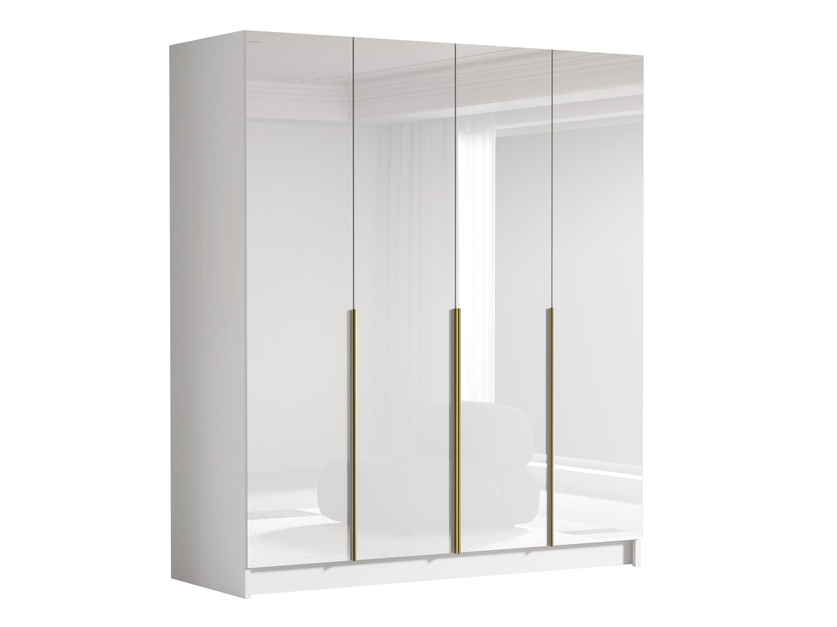 Kledingkast Atlanta 176 (Gouden)