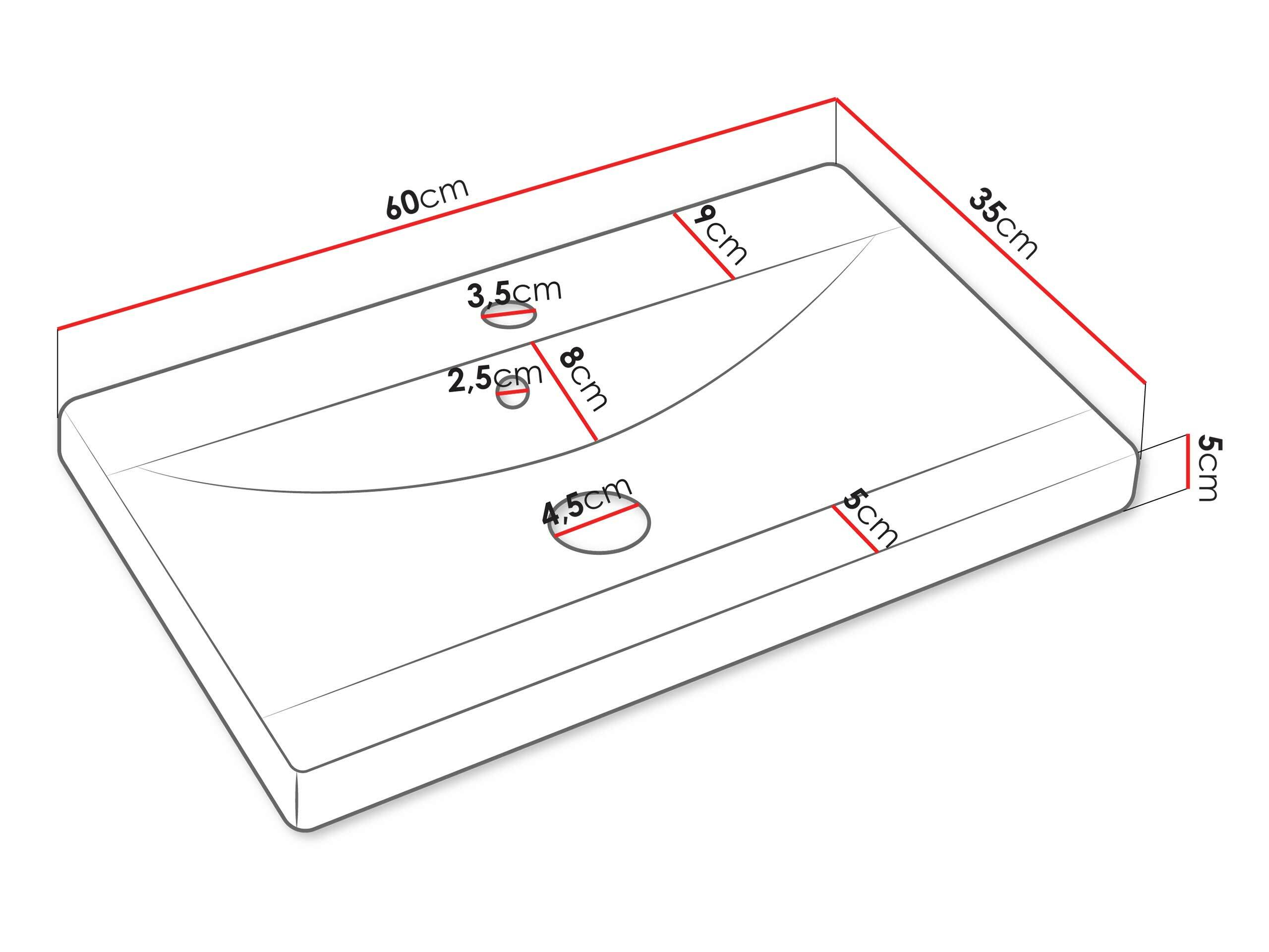 Badkamerset Sarasota 140 (San Remo eik)