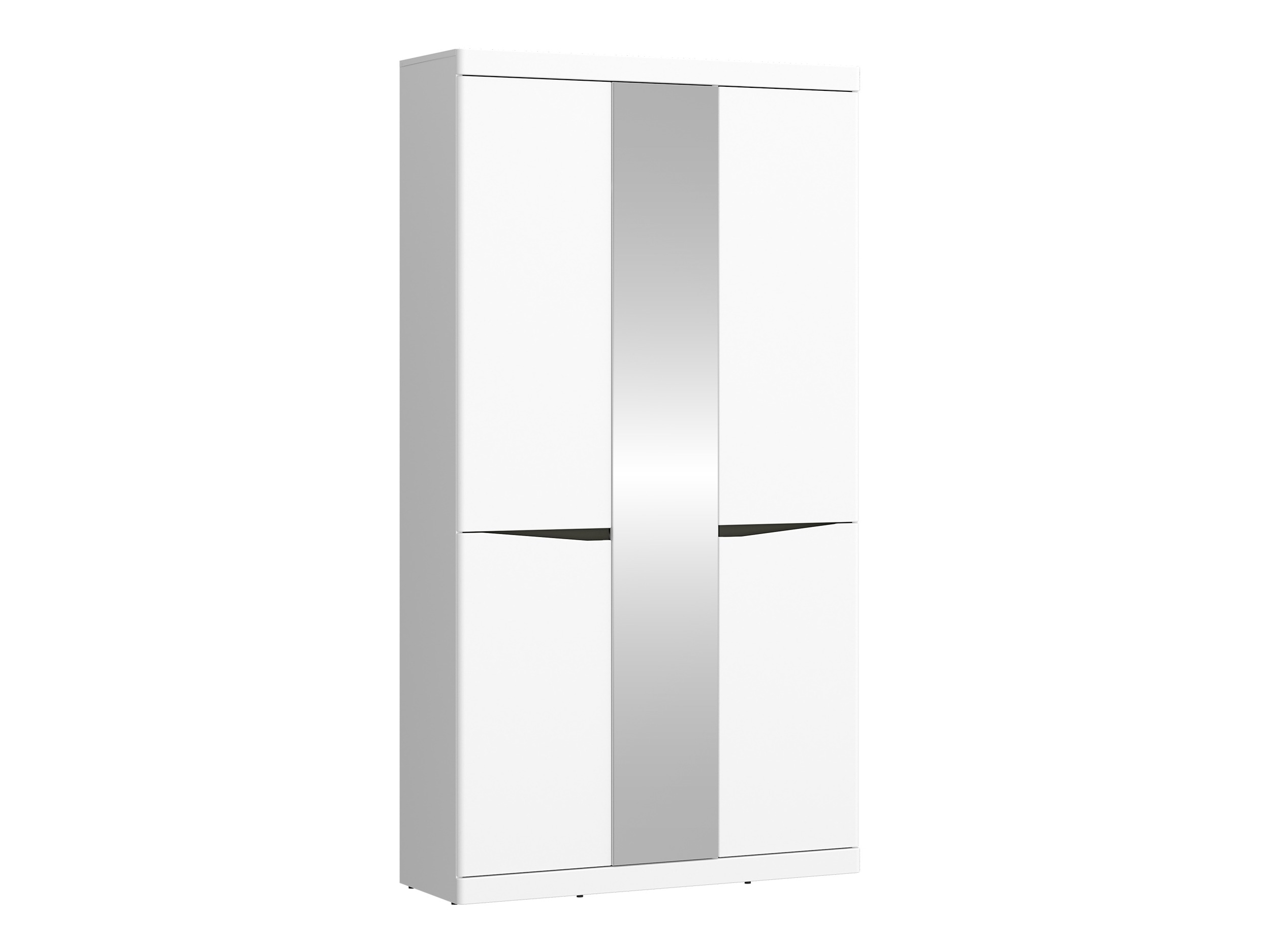 Kledingkast Venlori 139 (Wit + Grafiet)