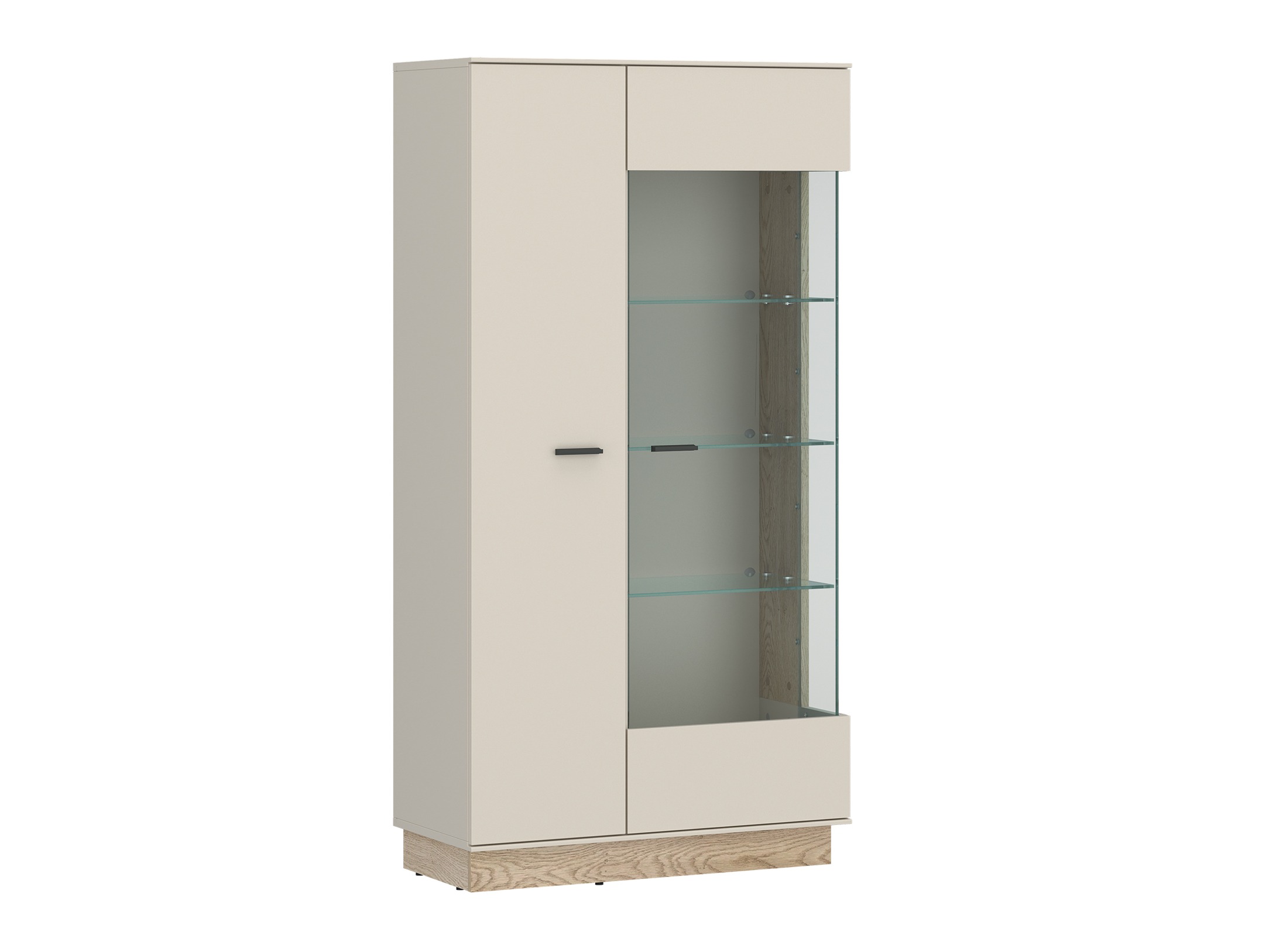 Boekenkast Avicoro 103 (Sonoma eik + Kasjmier)