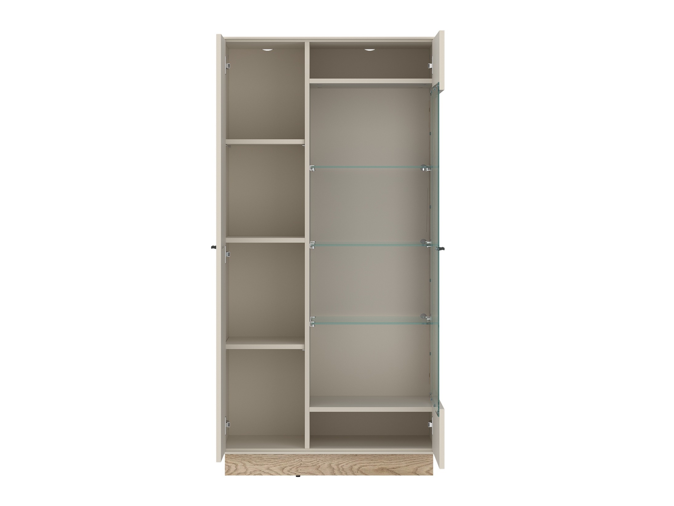 Boekenkast Avicoro 103 (Sonoma eik + Kasjmier)