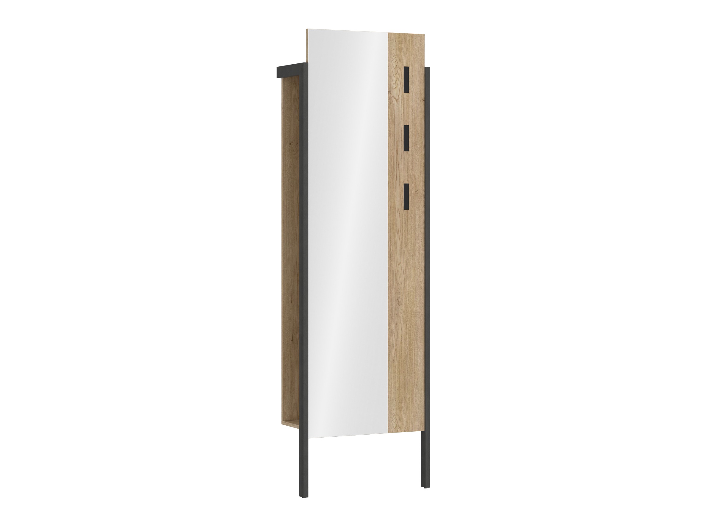 Rek Ontario 147 (Eiken + Matera grijs)