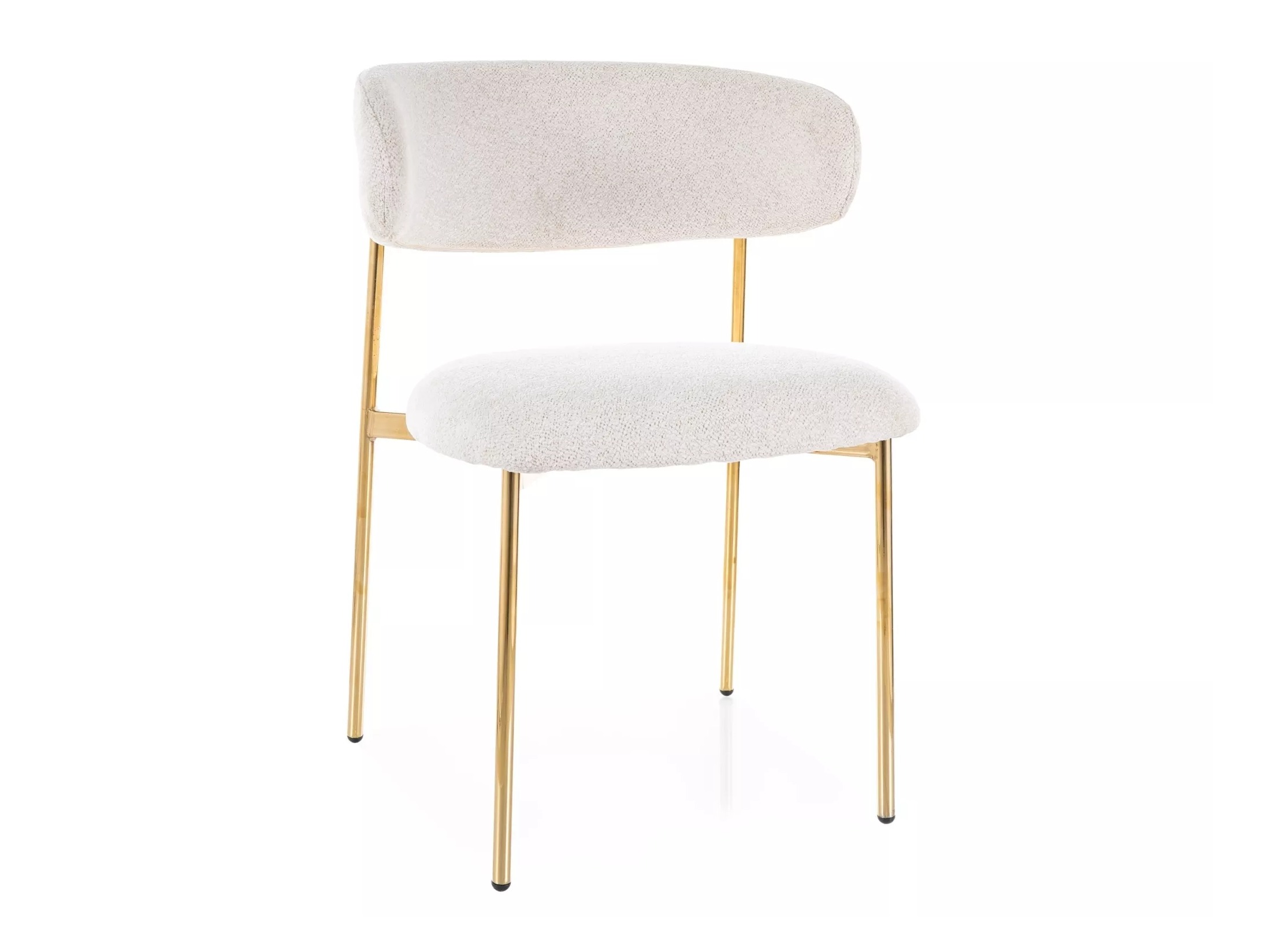 Stoel Detroit 802 (Licht beige + Gouden)