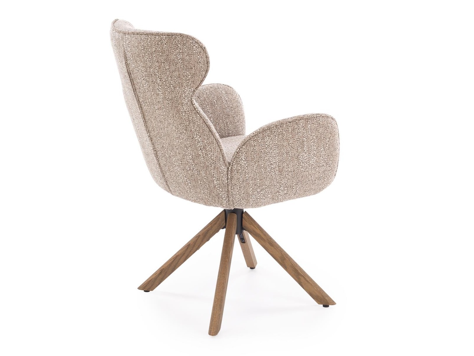 Stoel Houston 2041 (Beige + Notenhout)