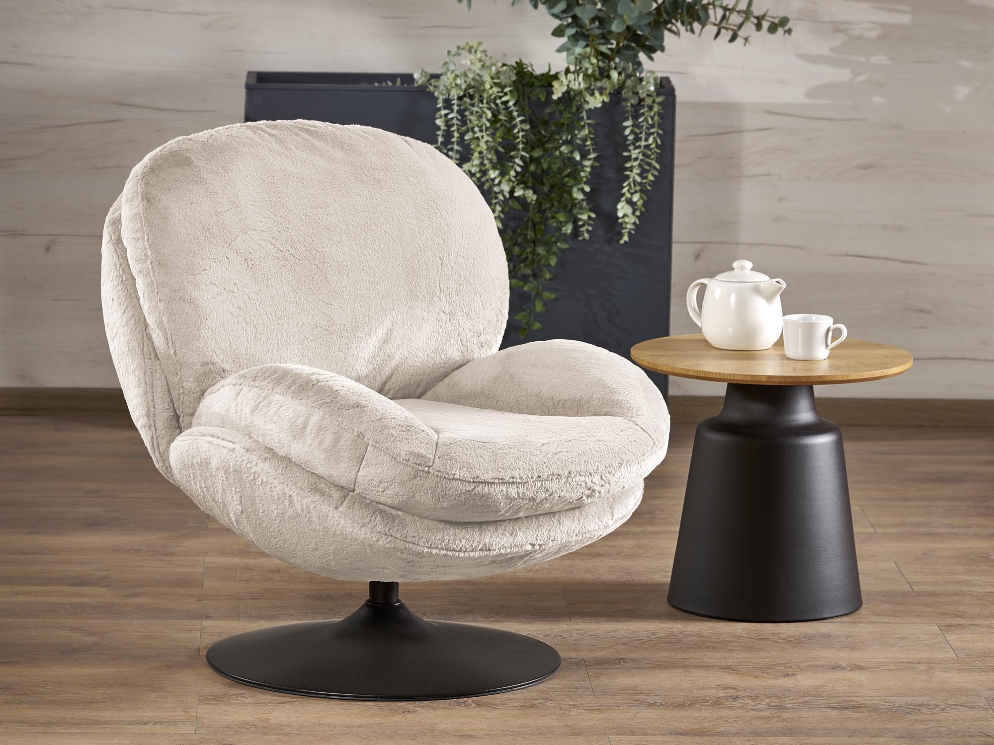 Fauteuil Houston 1982 (Crème)