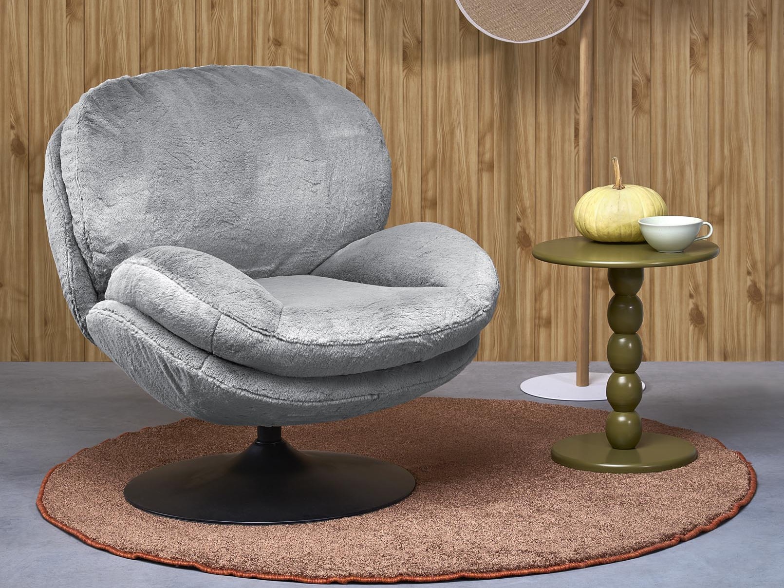 Fauteuil Houston 1982 (Grijs)