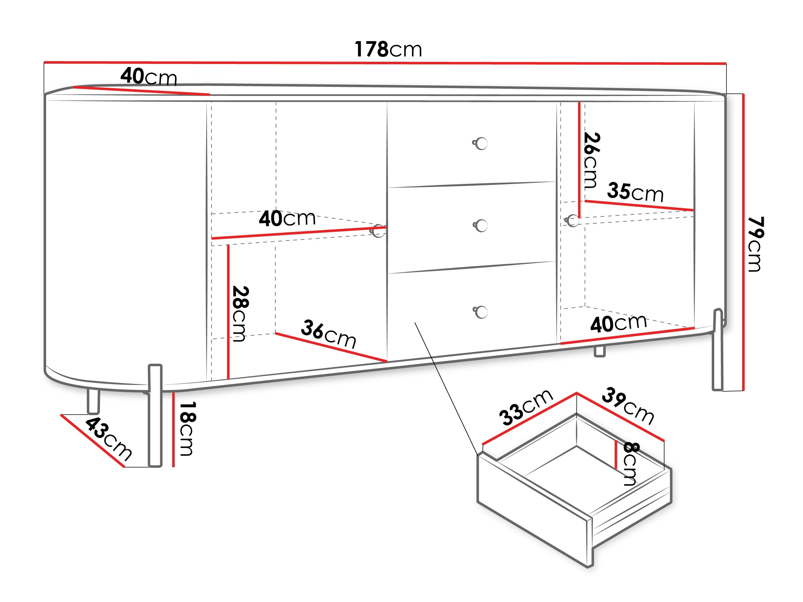 Ladekast Comfivo Mirsoni 101