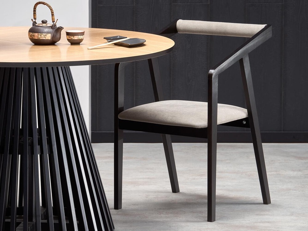 Stoel Houston 1384 (Zwart + Grijs)