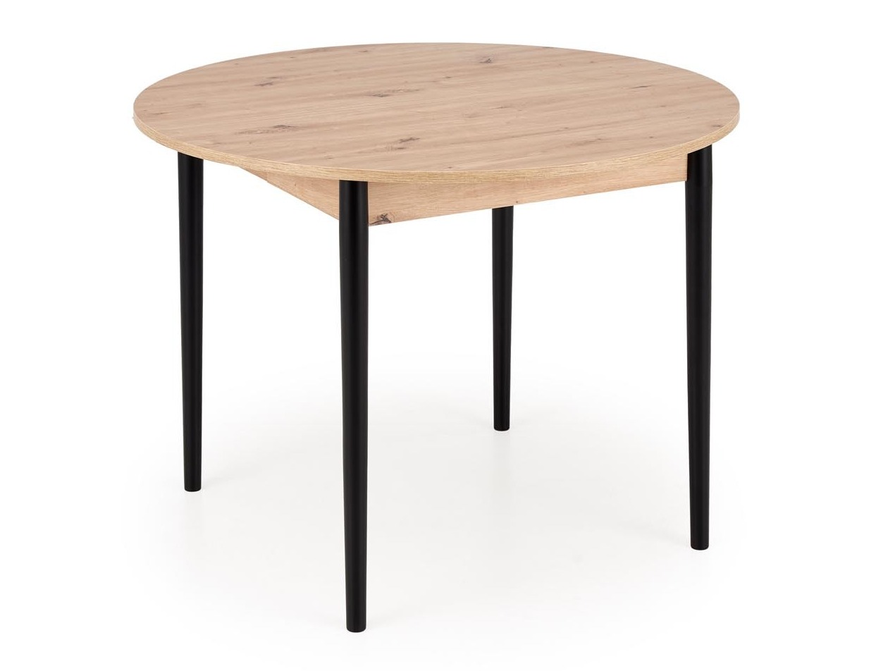 Tafel Houston 1990 (Zwart + Artisan eiken)