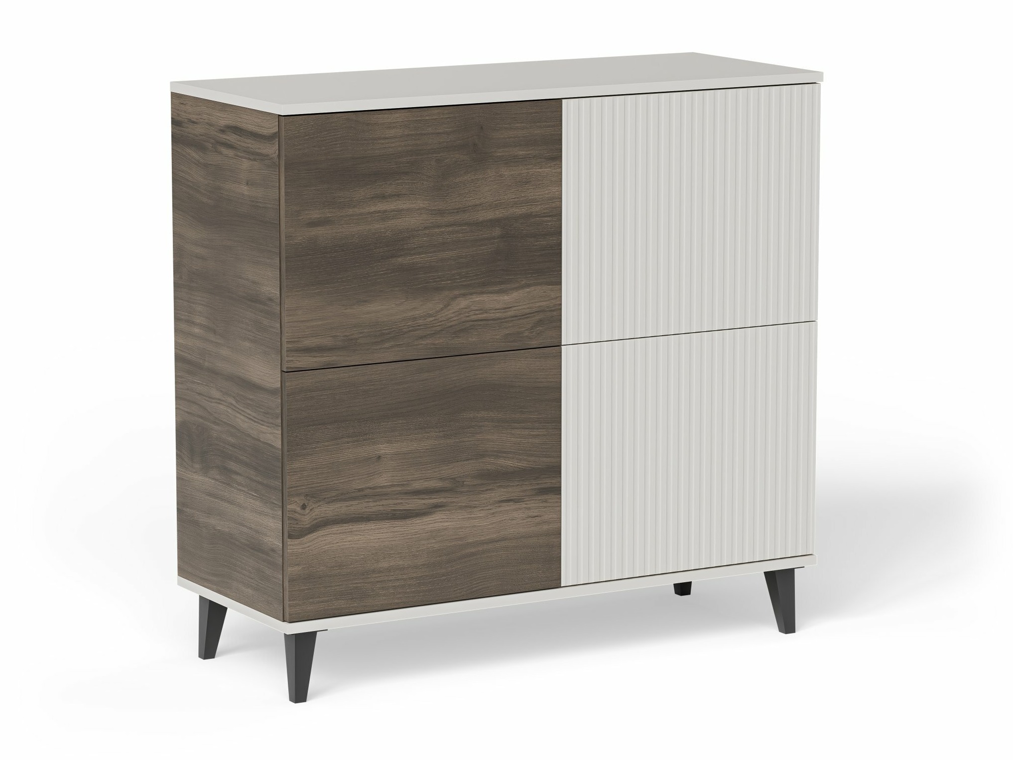 Dressoir Luelia 119 (Notenhout + Kasjmier)