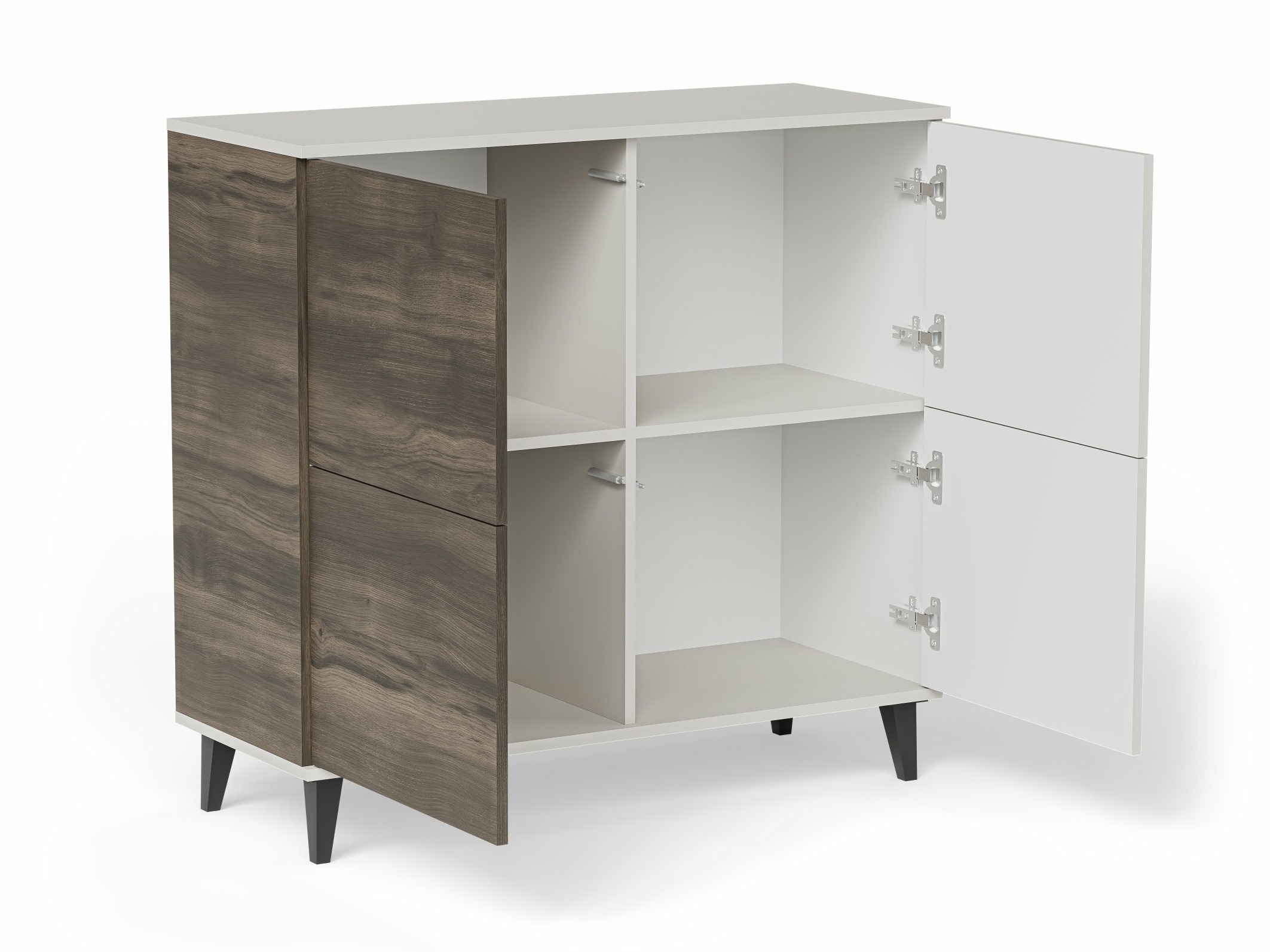 Dressoir Luelia 119 (Notenhout + Kasjmier)