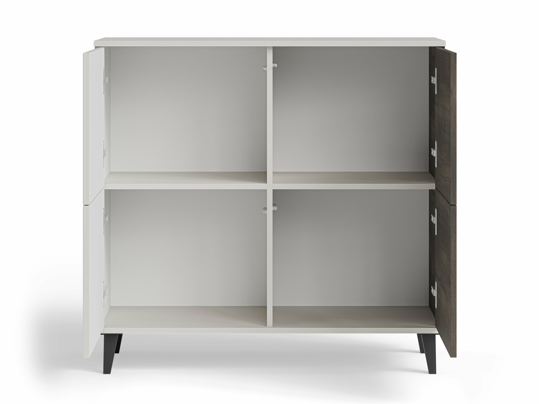 Dressoir Luelia 119 (Notenhout + Kasjmier)