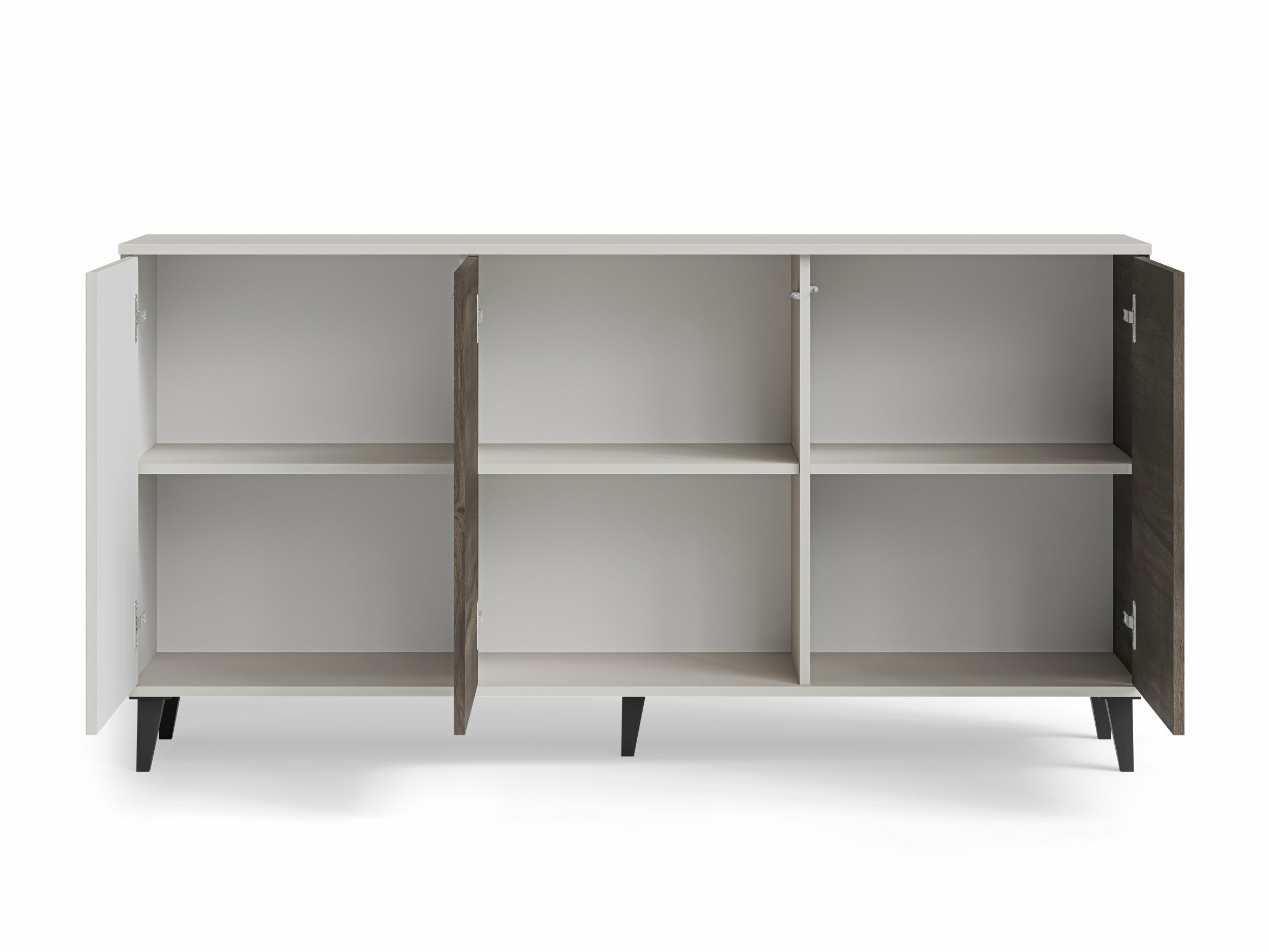 Dressoir Luelia 120 (Notenhout + Kasjmier)