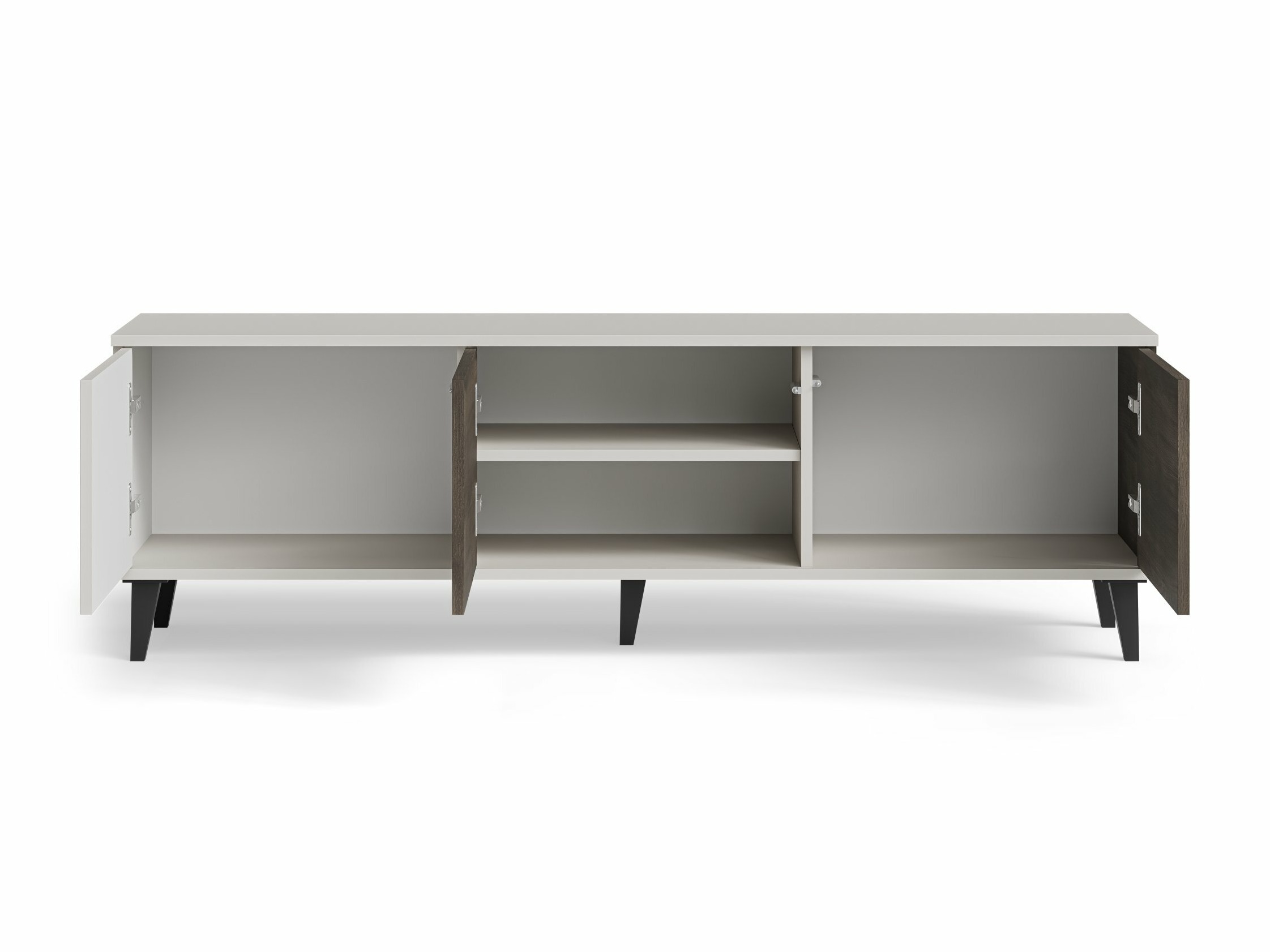 TV-meubel Luelia 116 (Notenhout + Kasjmier)