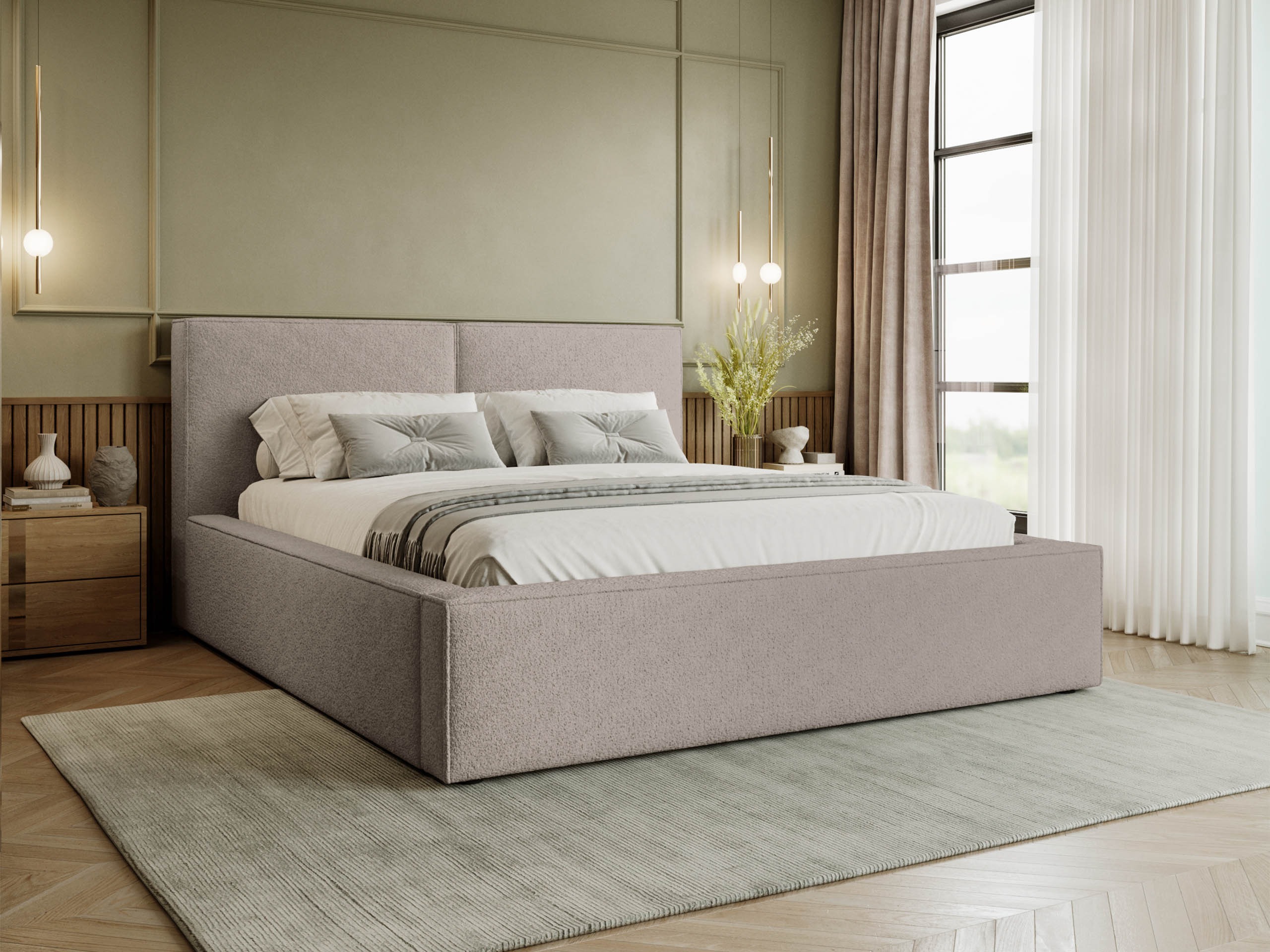 Bed TrendyNest 117 (Coral 50)