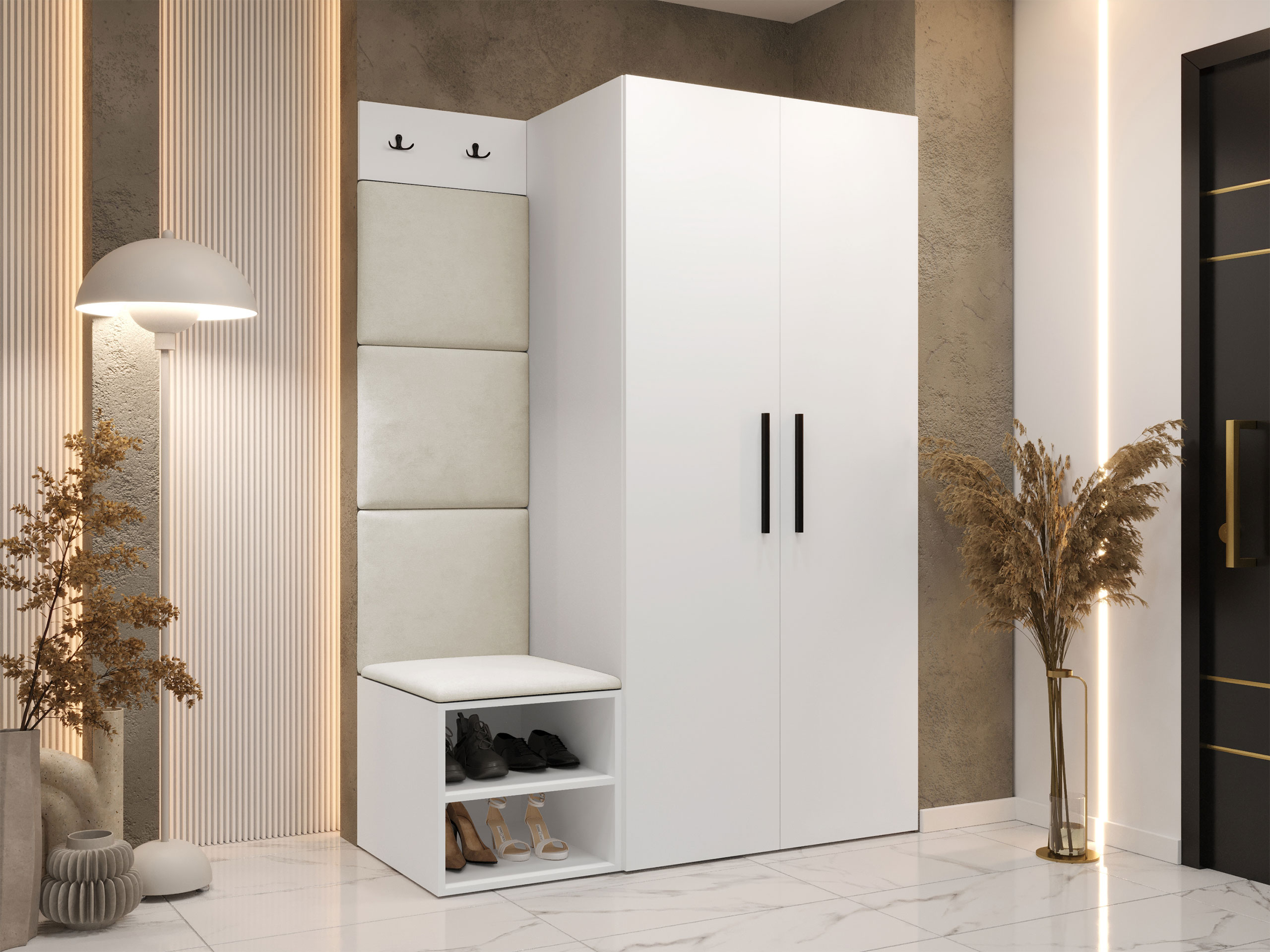 Gangmeubelset Hartford 523 (Wit)