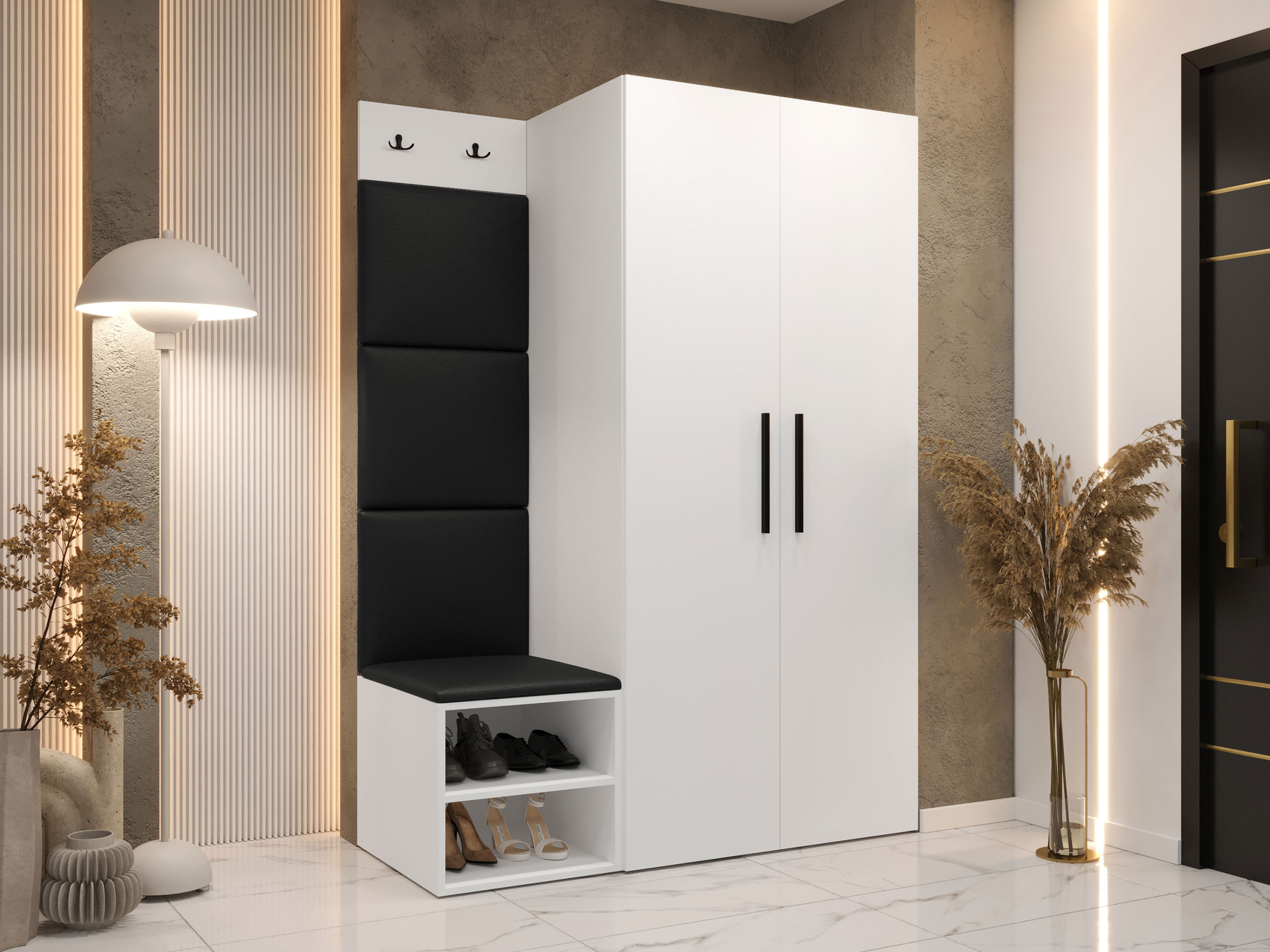 Gangmeubelset Hartford 523 (Wit)