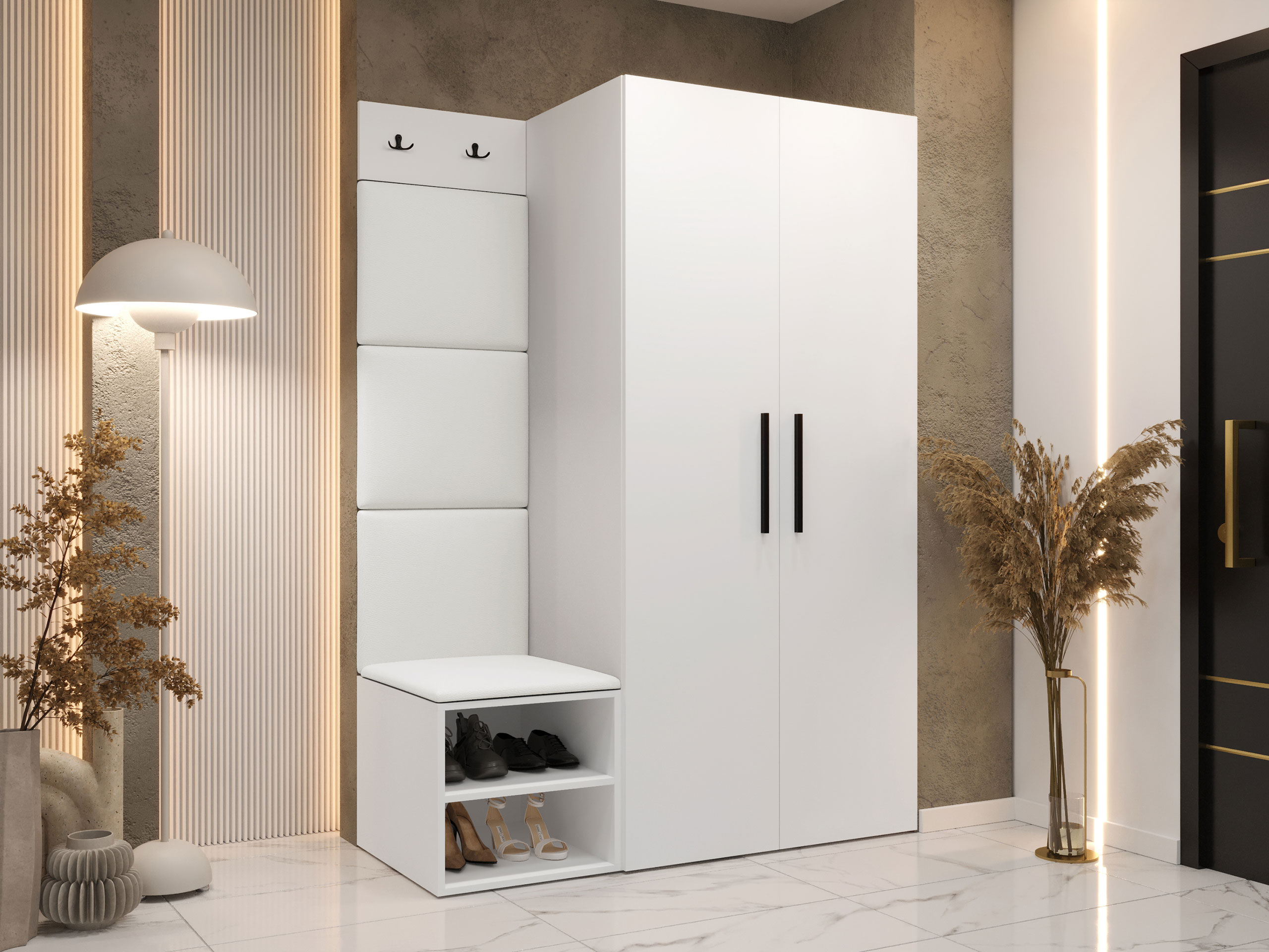 Gangmeubelset Hartford 523 (Wit)