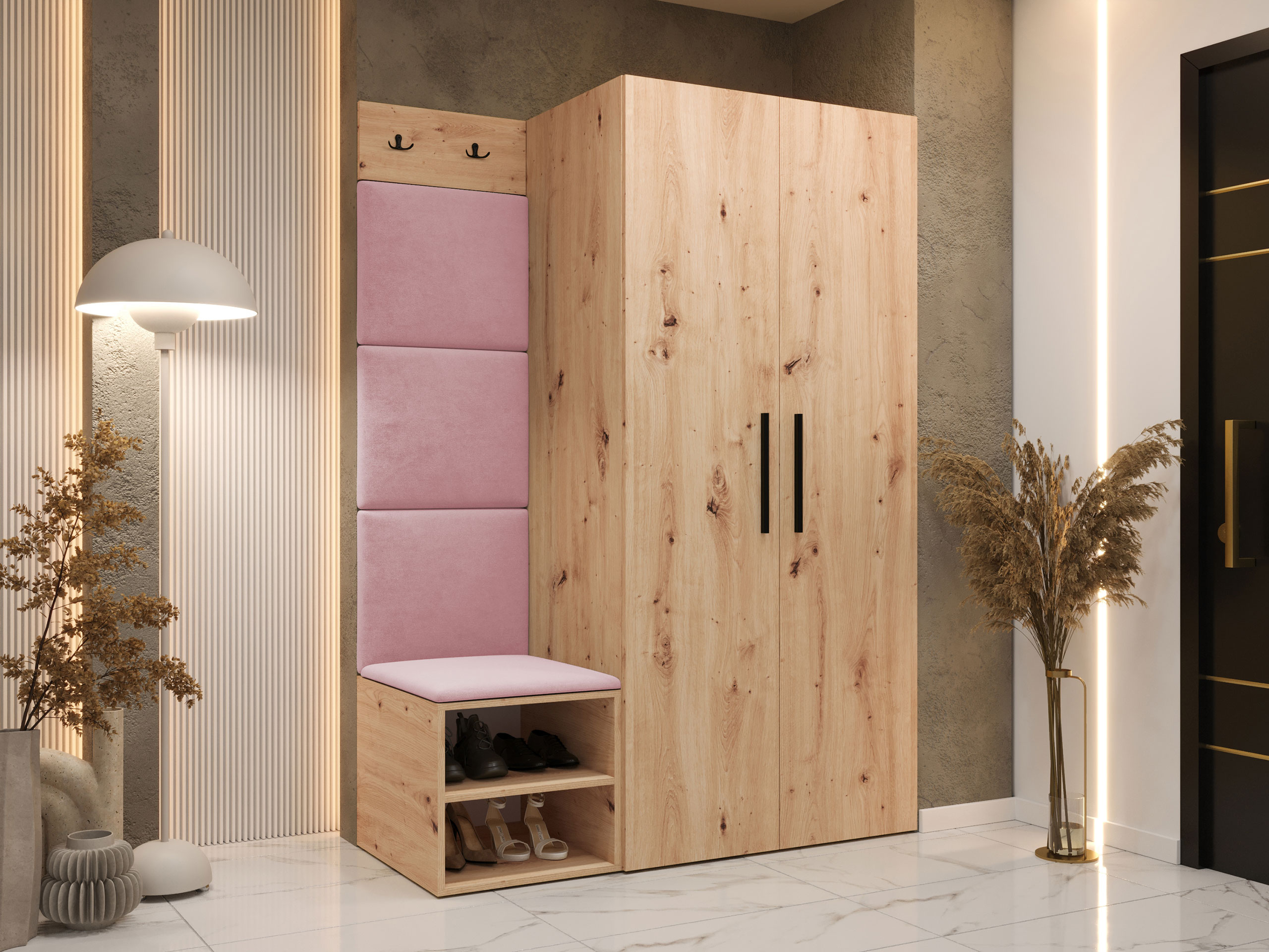 Gangmeubelset Hartford 523 (Artisan eiken)